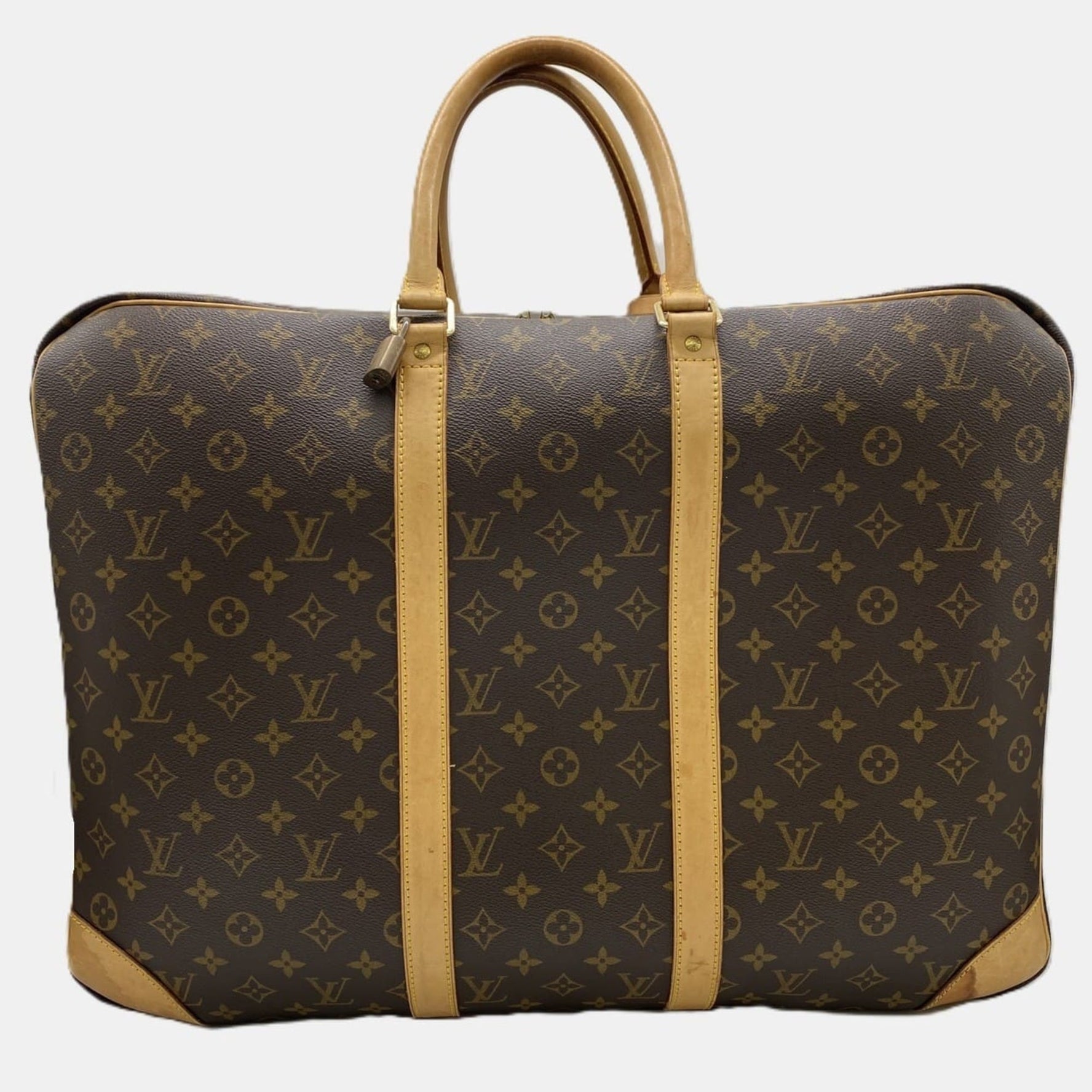 Louis Vuitton Sirius 55 Boston Bag Monogram