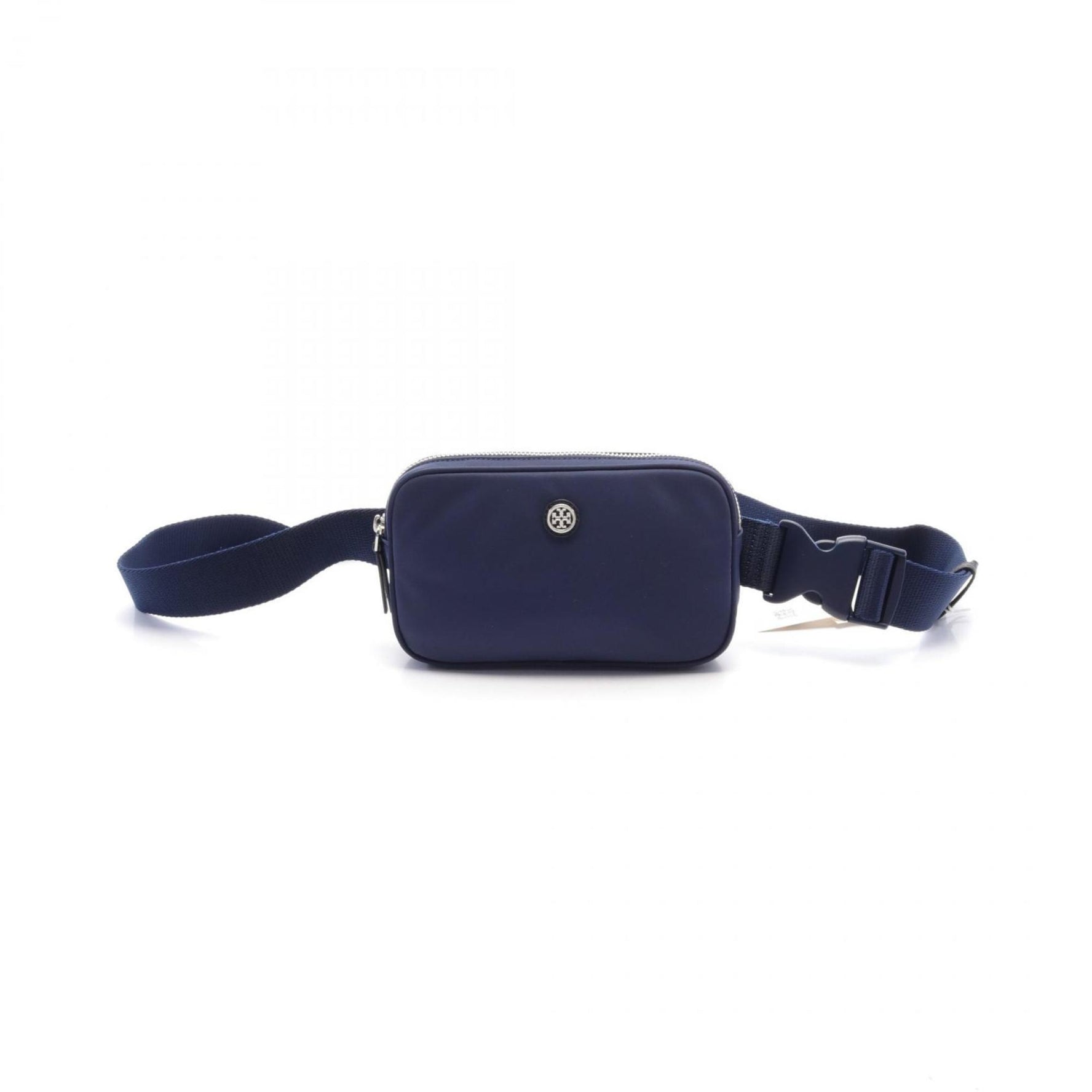 Tory Burch VIRGINIA BELT Waist Bag Body Nylon Women's Navy