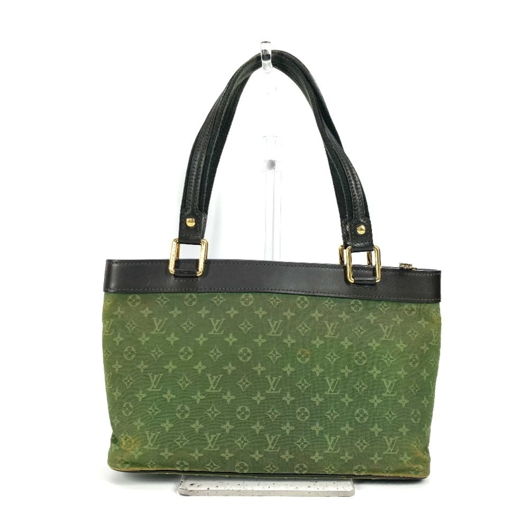 Louis Vuitton Monogram Mini Lucille PM Bag Shoulder Tote Canvas