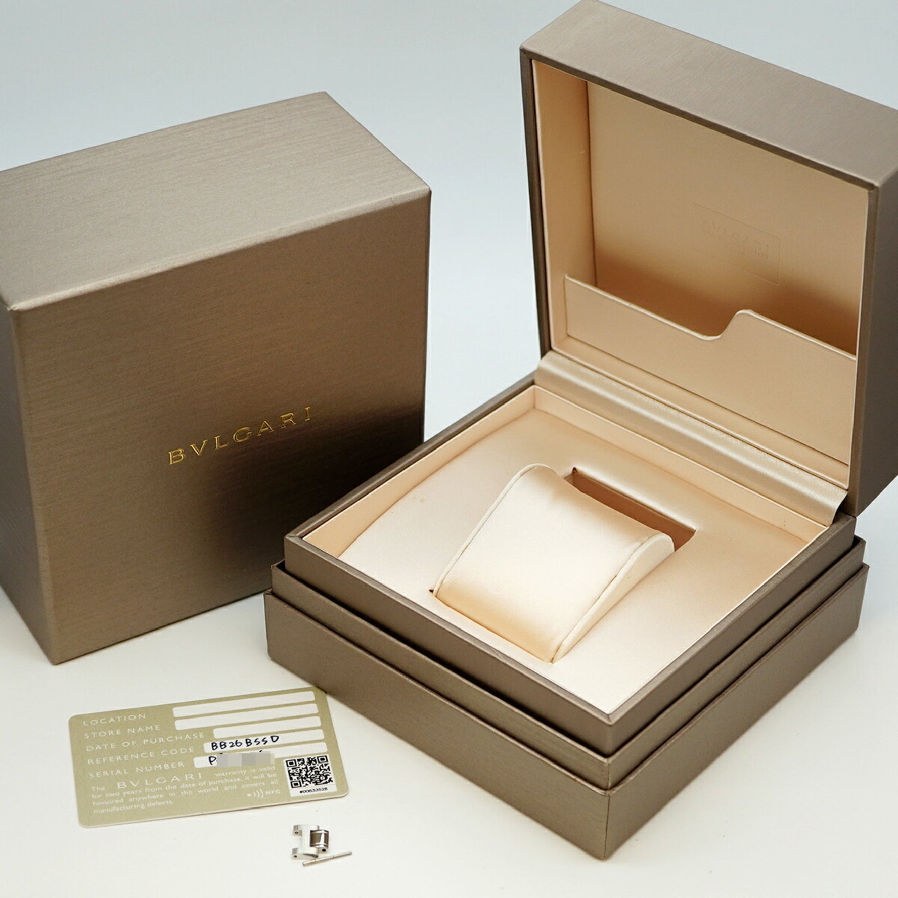 Bvlgari Black Dial Watch
