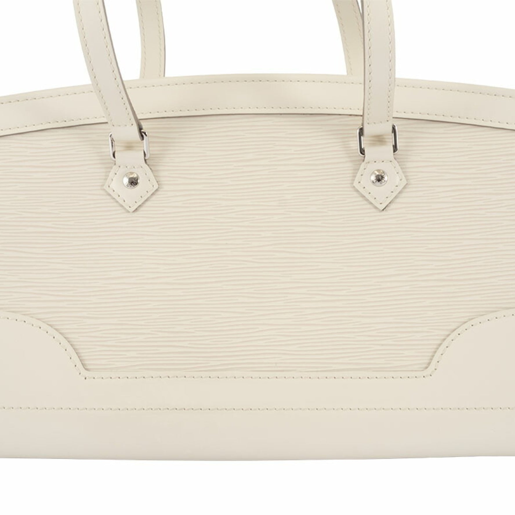 Louis Vuitton Madeleine PM Handbag Epi Leather Ivory
