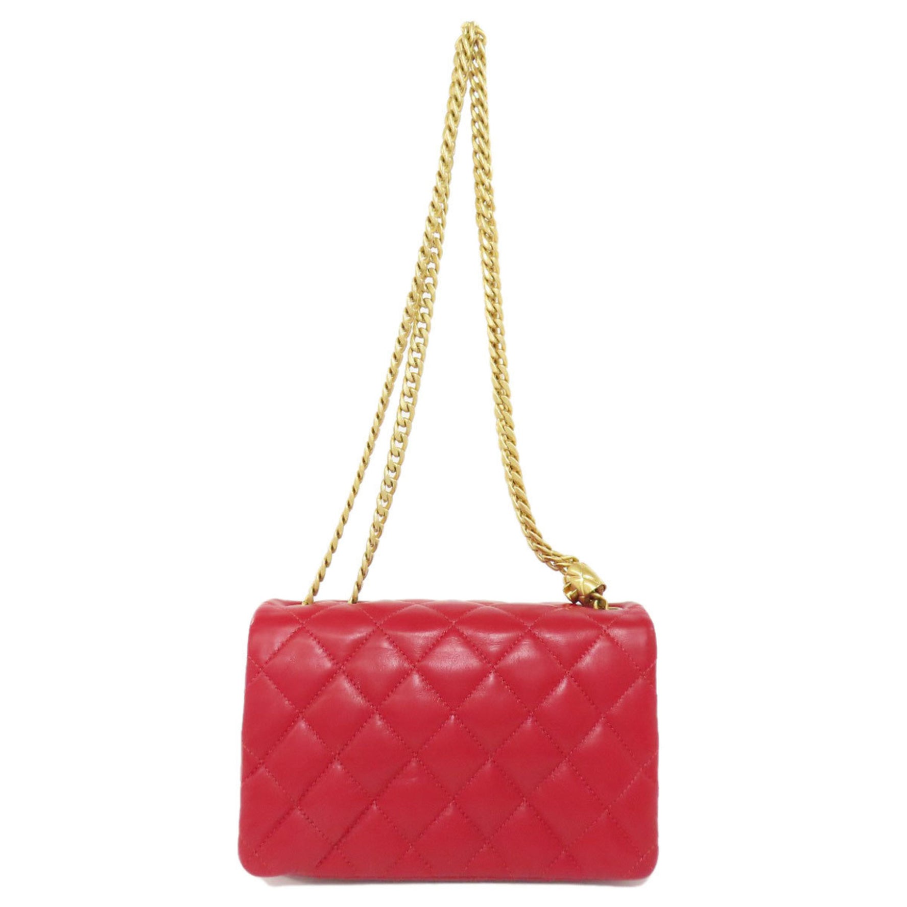Chanel Chain Shoulder Matelasse Bag Lambskin