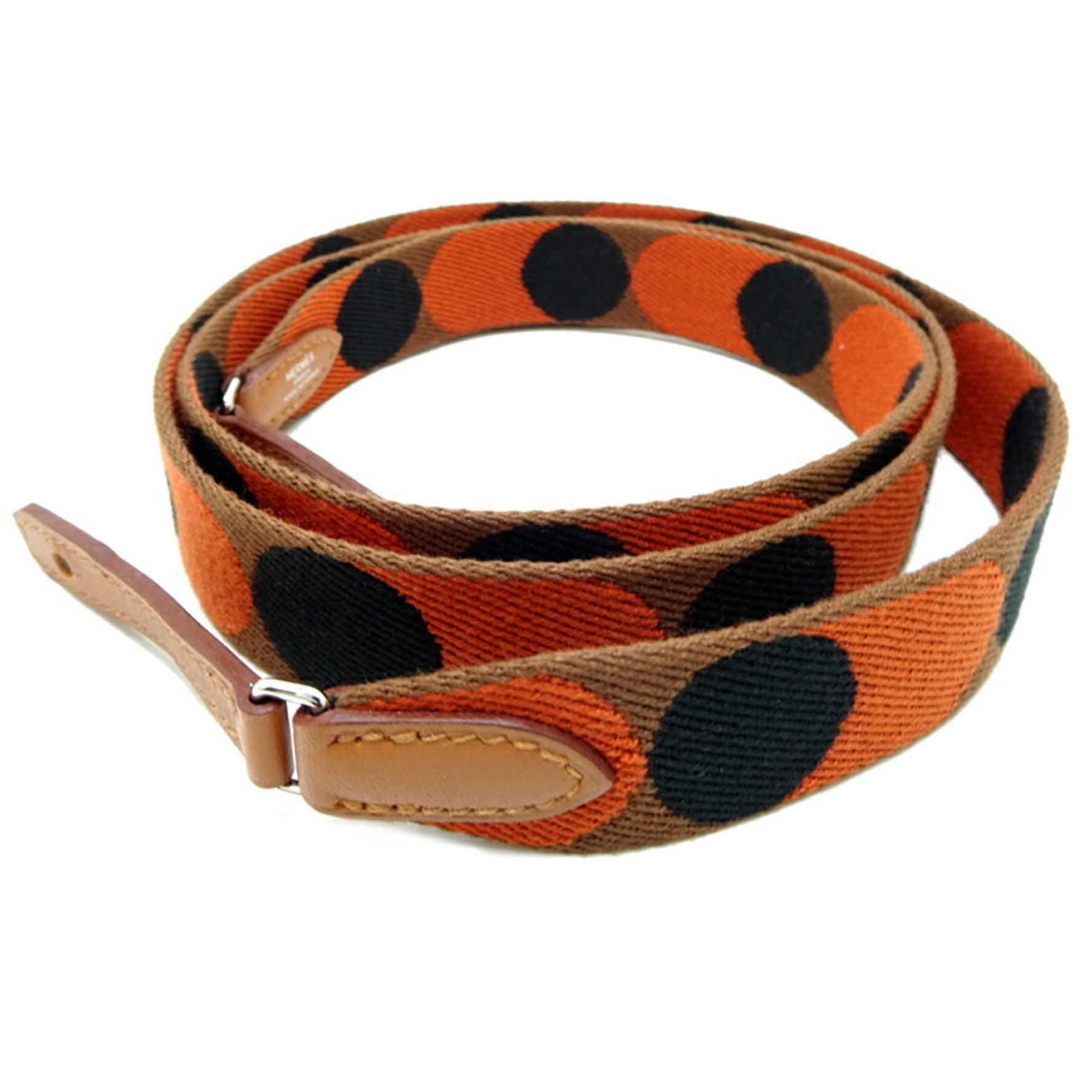 Hermes Hermès Bandouliere Sangle Flipper Ball Z Stamp Shoulder Strap Canvas Noisette