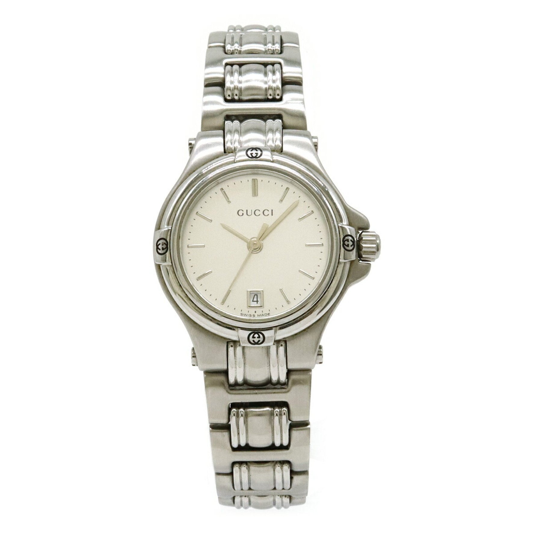 GUCCI Silver Dial Quartz Watch
