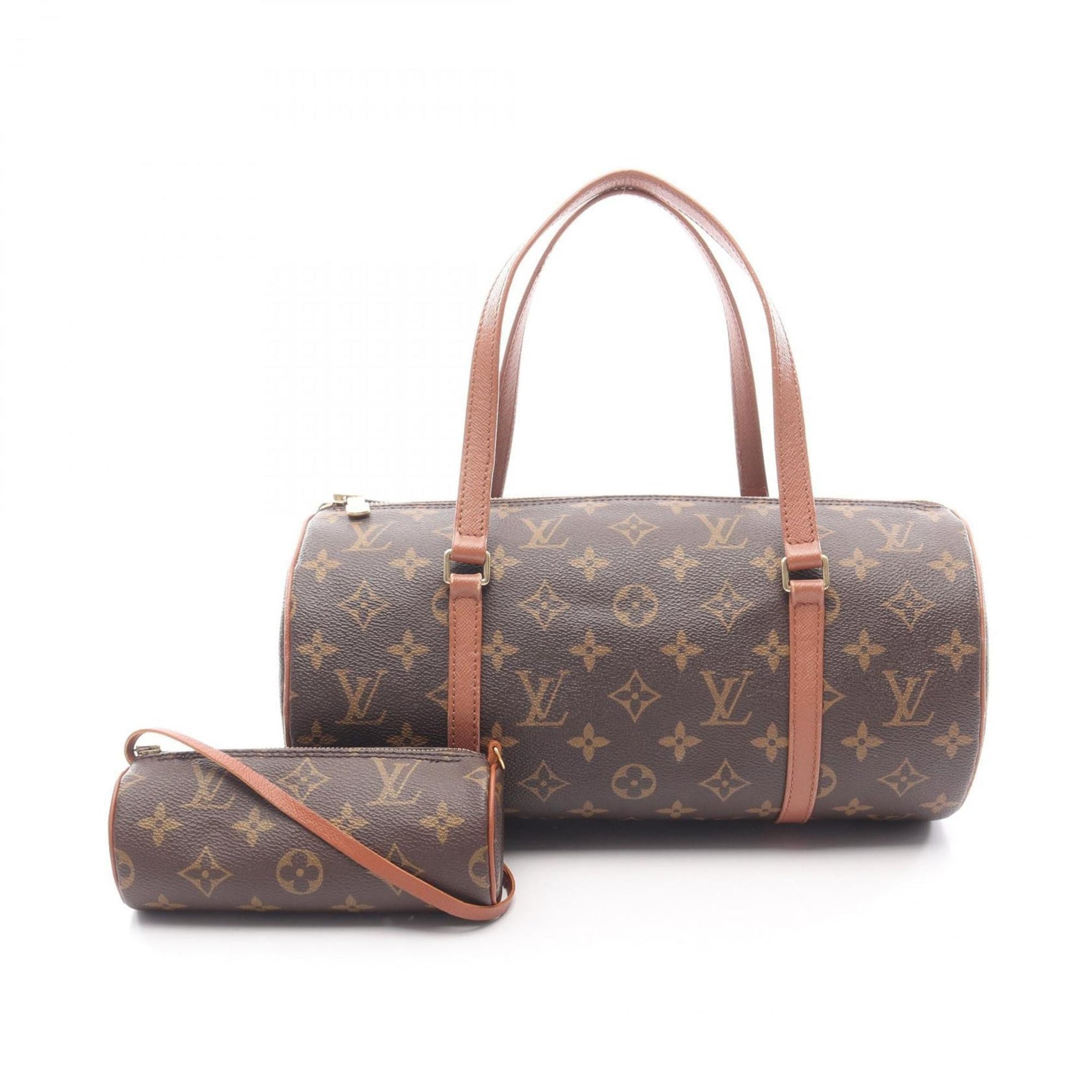 Louis Vuitton Papillon 30 Monogram Handbag (Old Model) - Coated Canvas and Leather