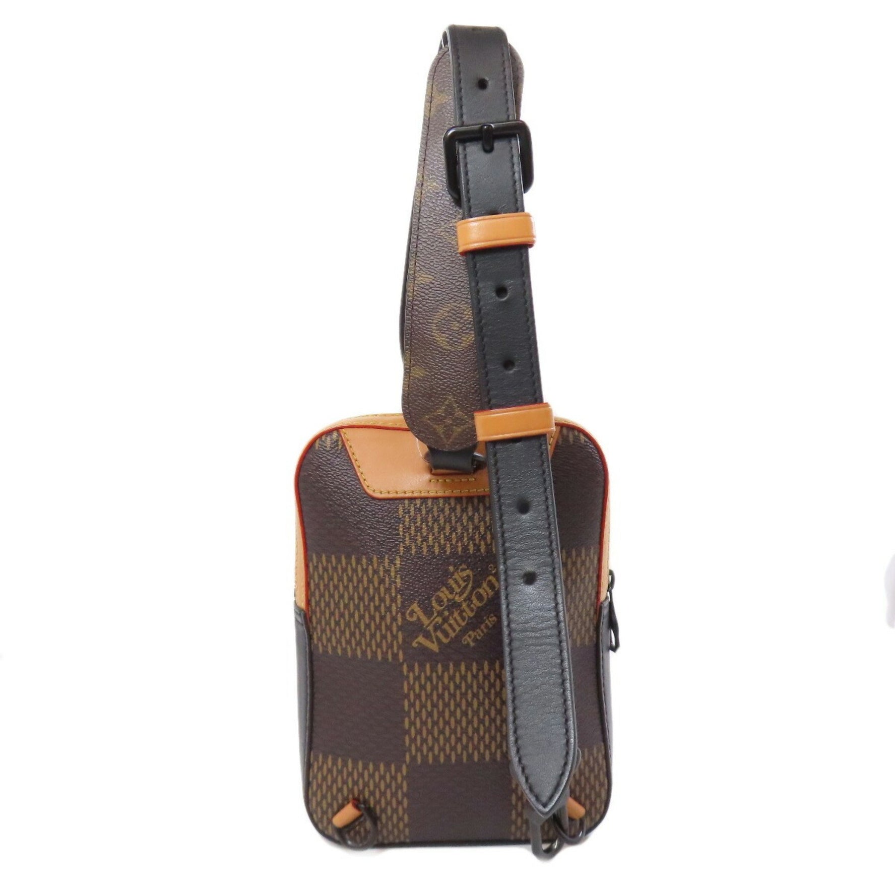 Louis Vuitton Amazon Sling Bag Body Monogram Canvas Damier Giant