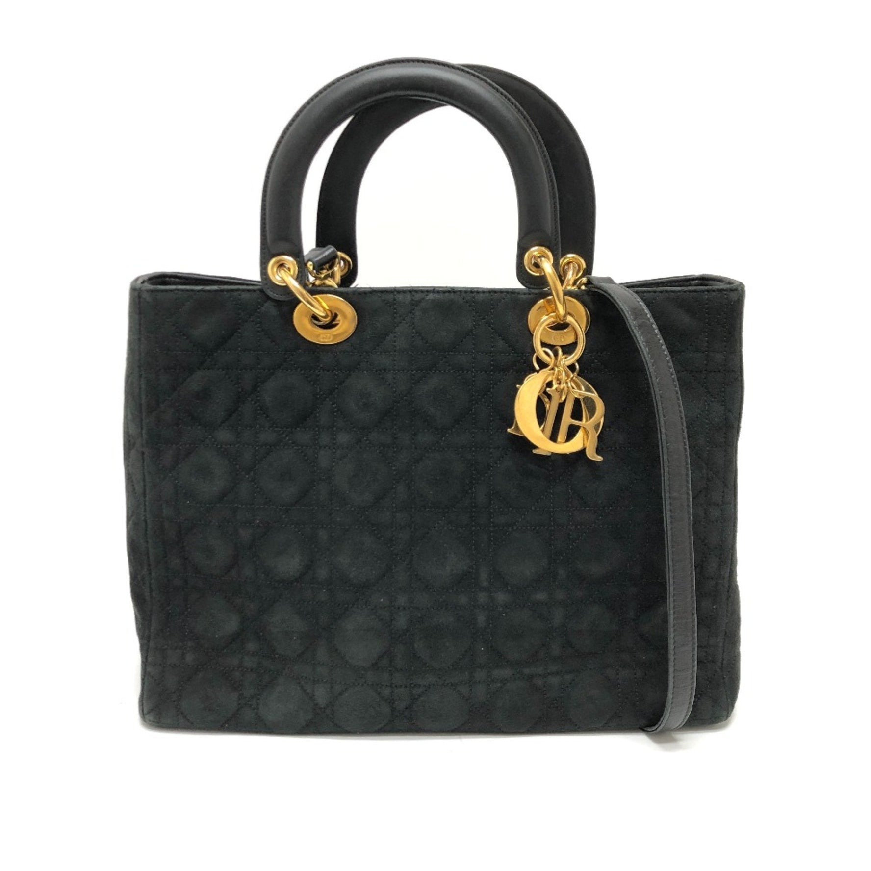 Christian Dior Shoulder Bag Crossbody Bag Hand Bag GoldHardware