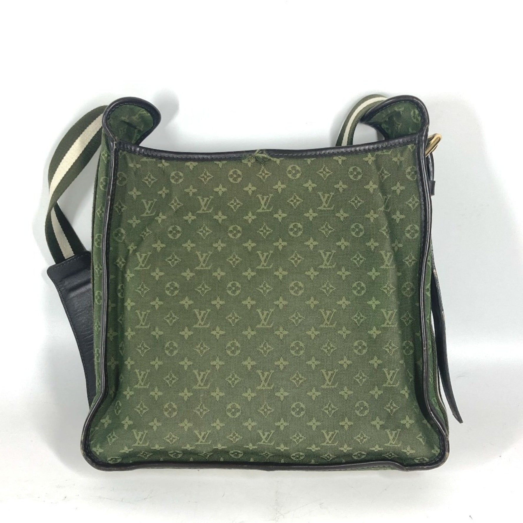 LOUIS VUITTON M92322 Monogram Busas Marie Kate Shoulder Bag Canvas Women's Khaki