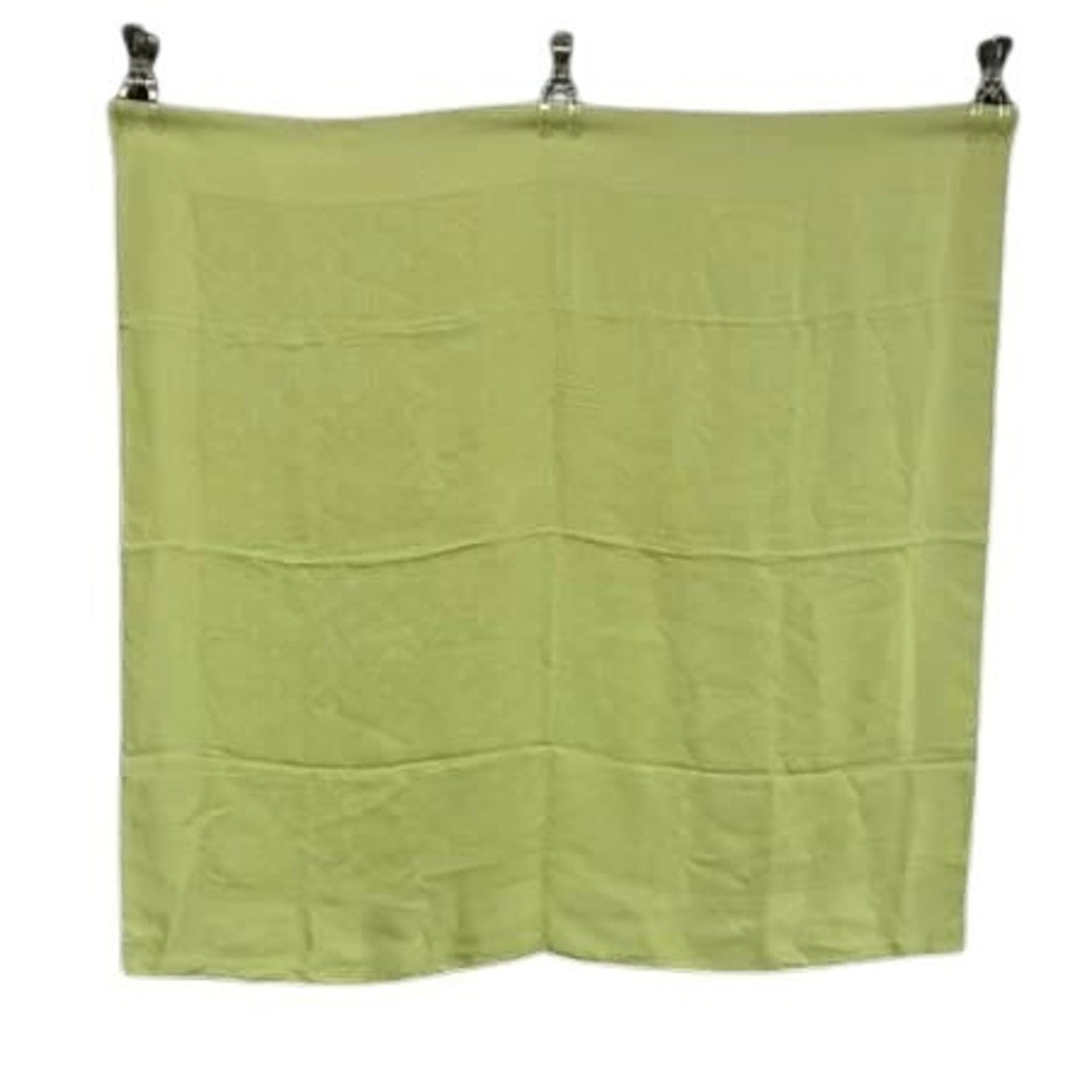 LOUIS VUITTON Louis Vuitton Monogram Scarf - Light Green 100% Silk Large Women's