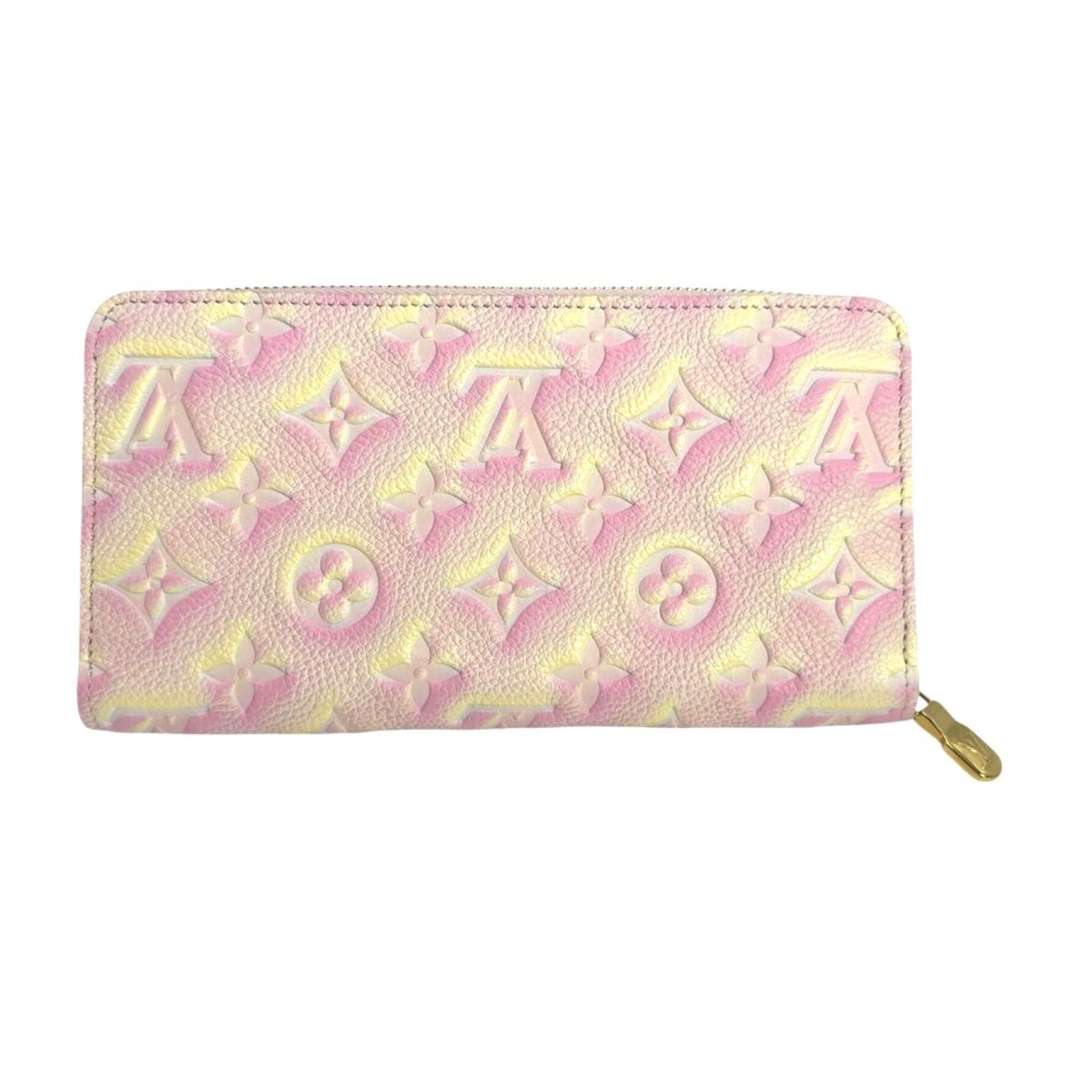Louis Vuitton Long Wallet Round Zipper Monogram Empreinte Zippy