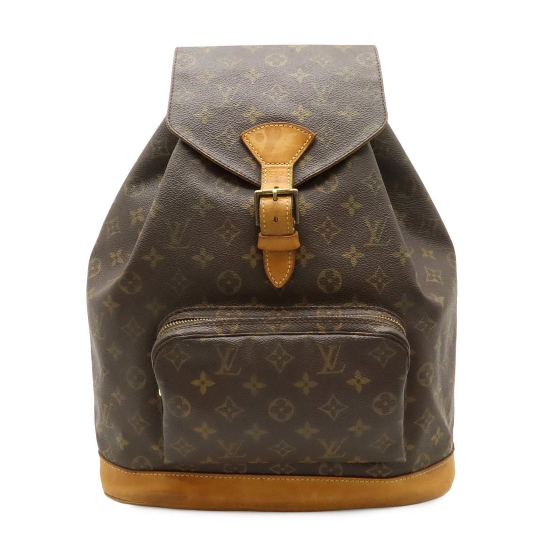 LOUIS VUITTON Louis Vuitton Monogram Montsouris GM Rucksack Backpack Shoulder Bag M51135