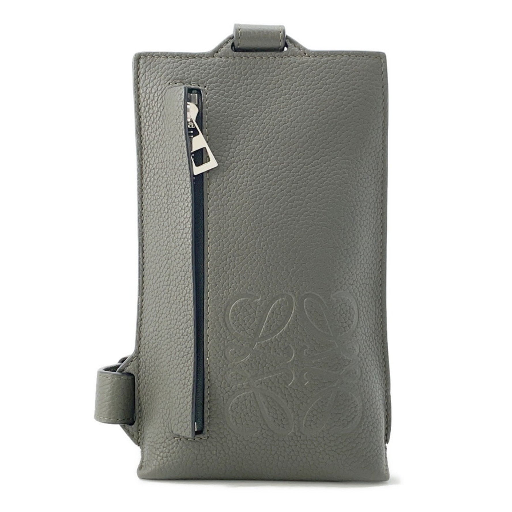 LOEWE Body Bag Anagram Vertical T-Pocket Leather