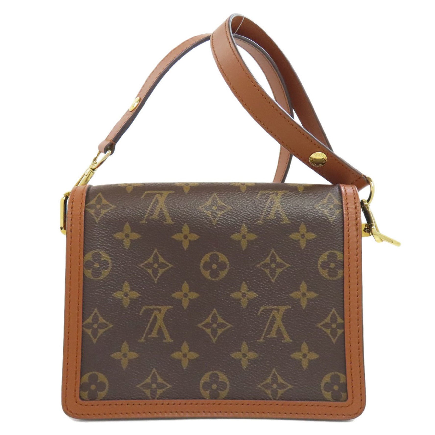 Louis Vuitton Dauphine MINI Shoulder Bag Monogram Reverse LOUIS VUITTON