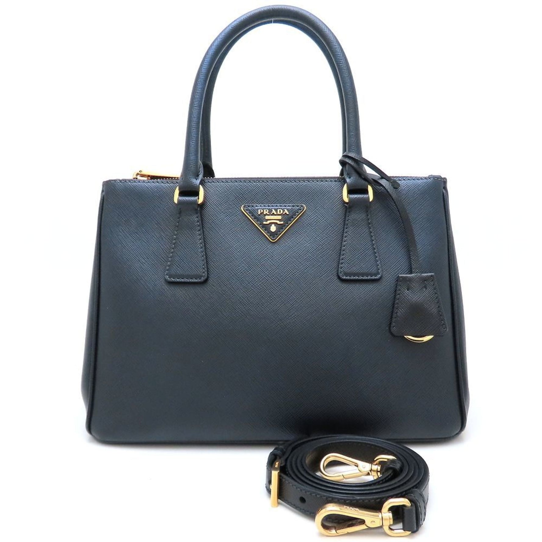 PRADA Galleria Saffiano Leather Medium Bag Handbag, Leather