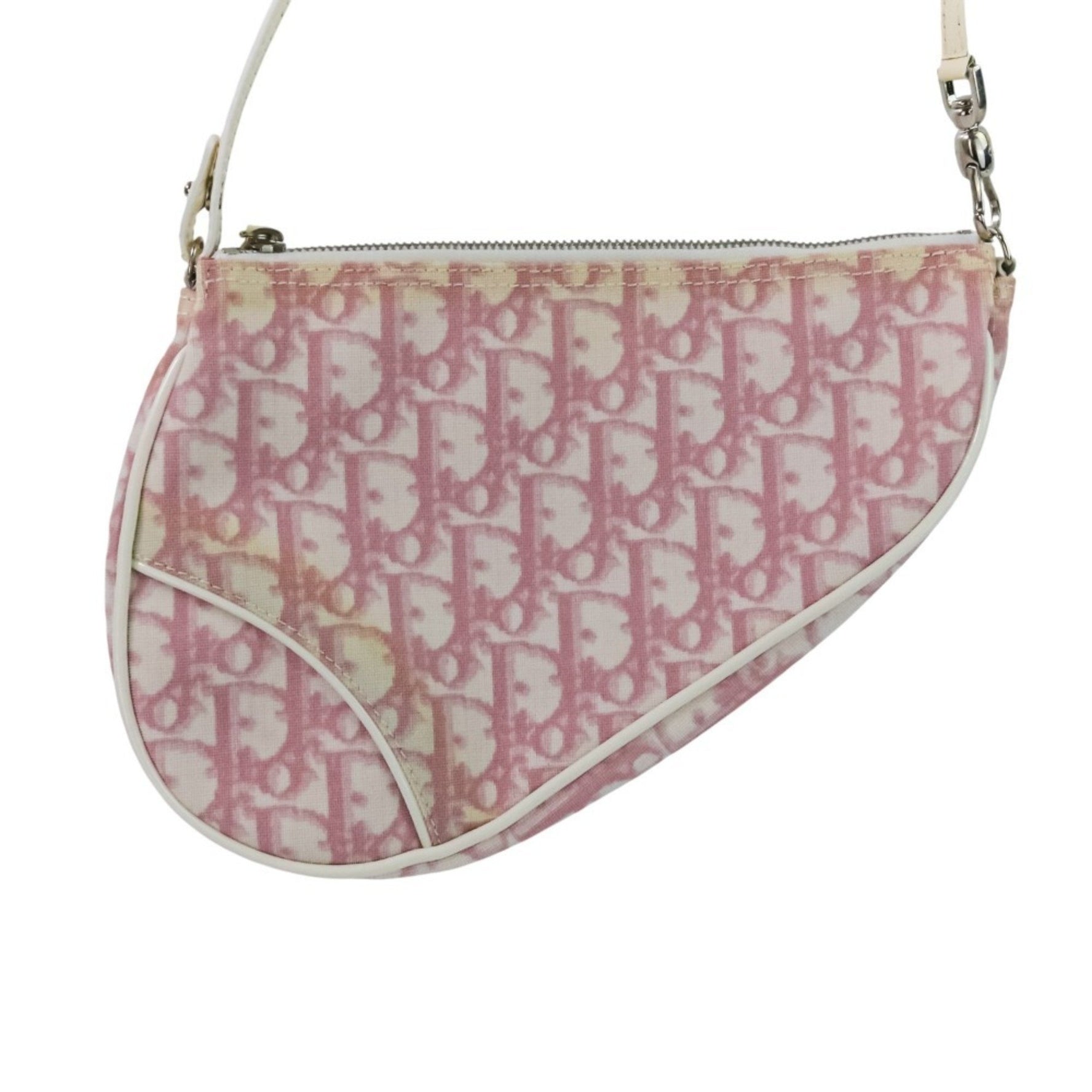 Christian Dior Trotter Saddle Bag, Pink