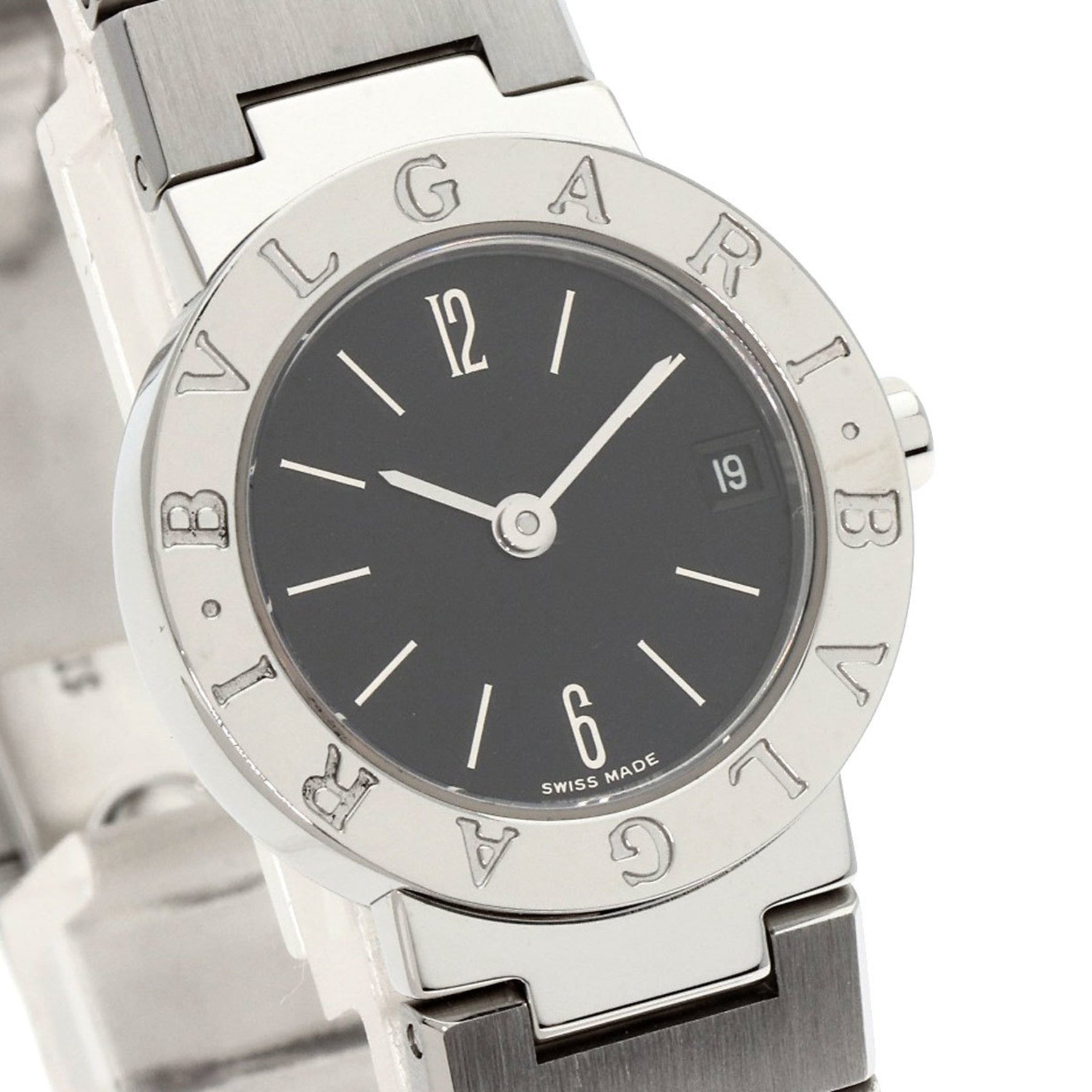 BVLGARI Wristwatch Stainless Steel SS Ladies
