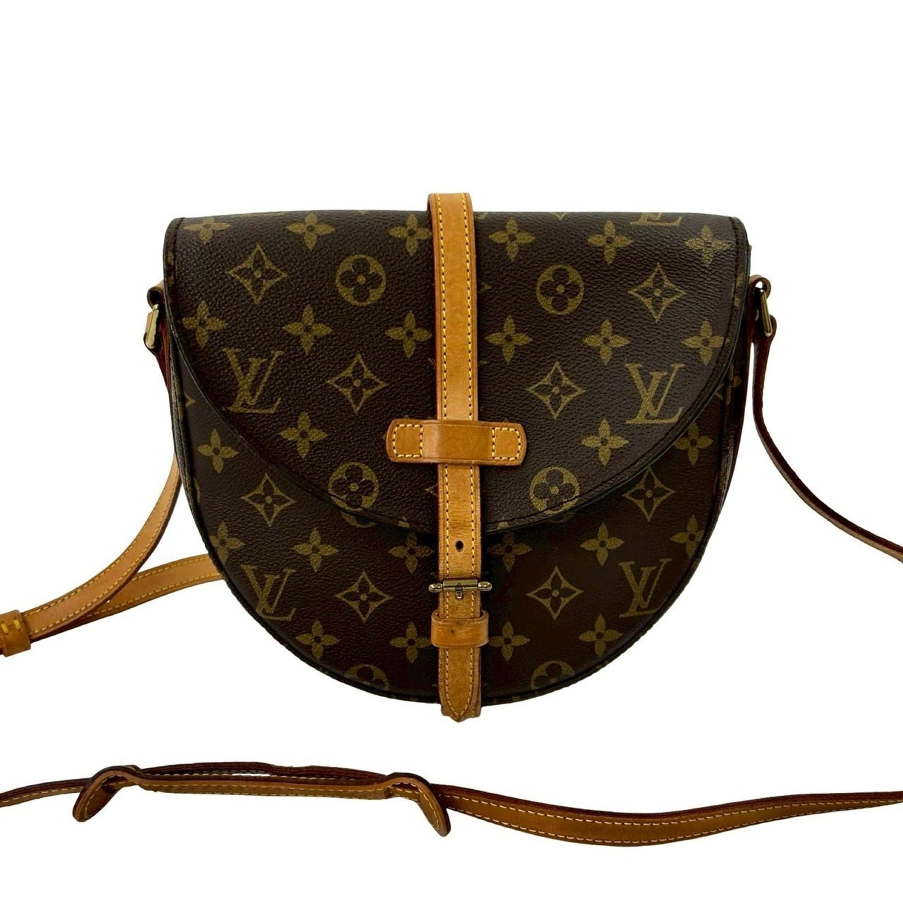 LOUIS VUITTON Chantilly PM Monogram Leather Shoulder Bag/Pochette