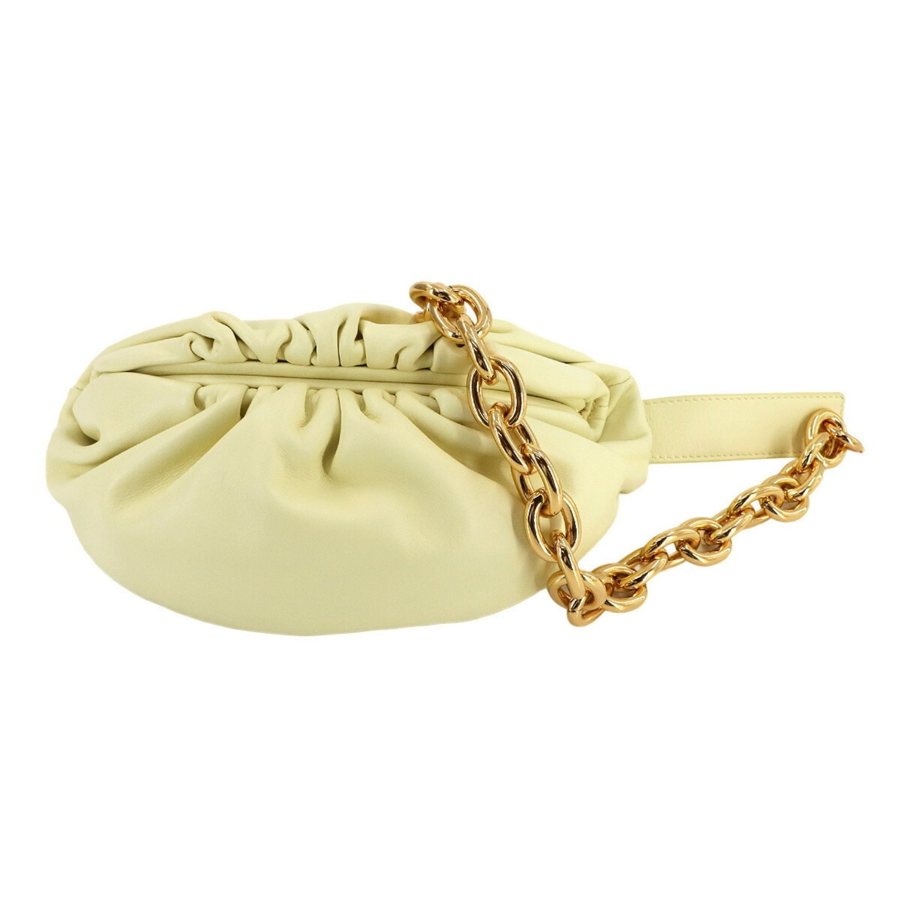 Bottega Veneta The Chain Pouch Body Bag, Leather, Gold Hardware