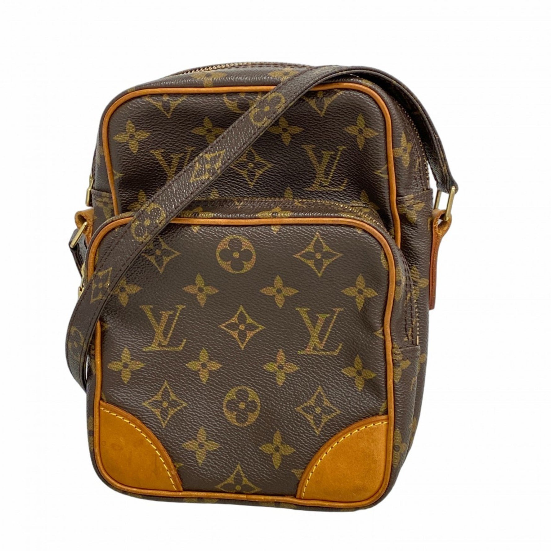 Louis Vuitton Monogram Amazon Shoulder Bag M45236 Brown Women's