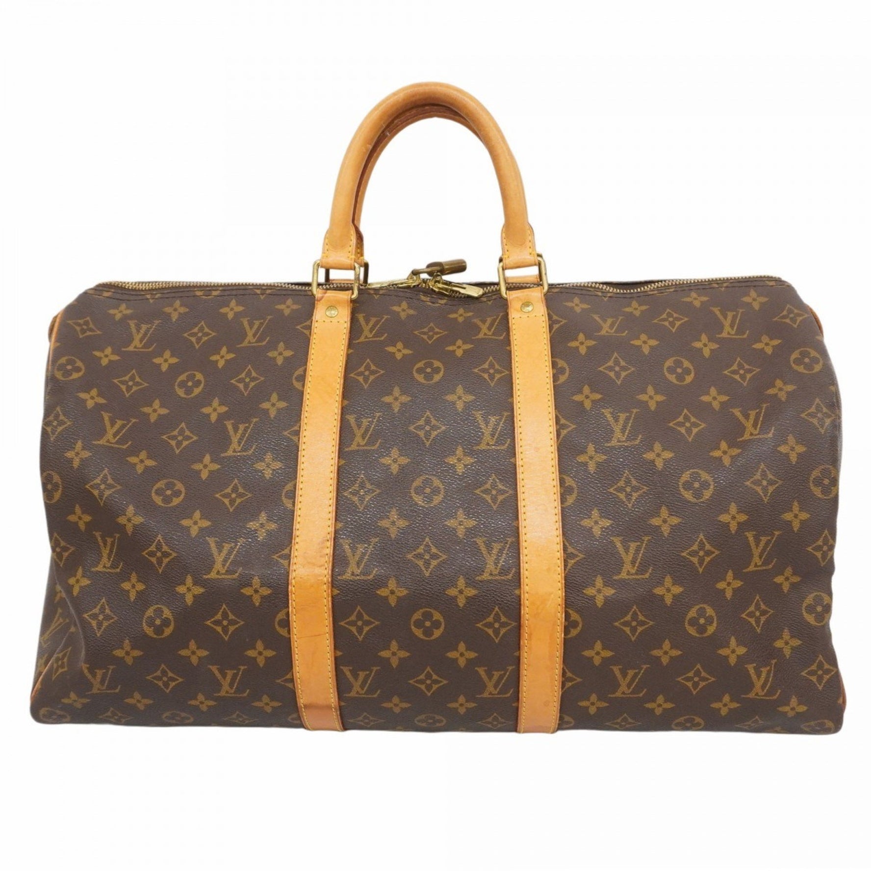 Louis Vuitton Monogram Keepall 50 Boston Bag Men's and
