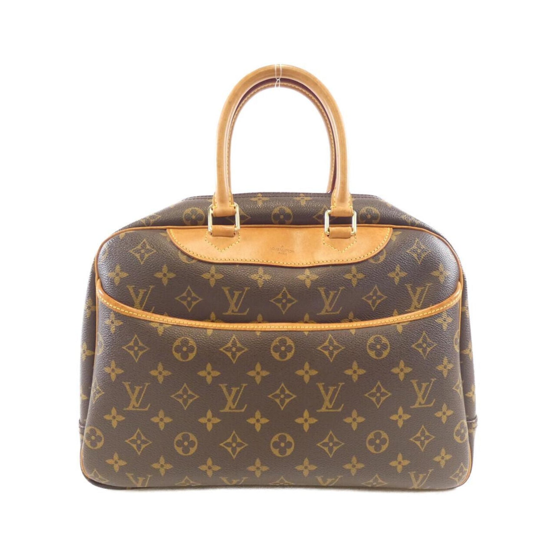 Louis Vuitton Monogram Bowling Vanity Handbag
