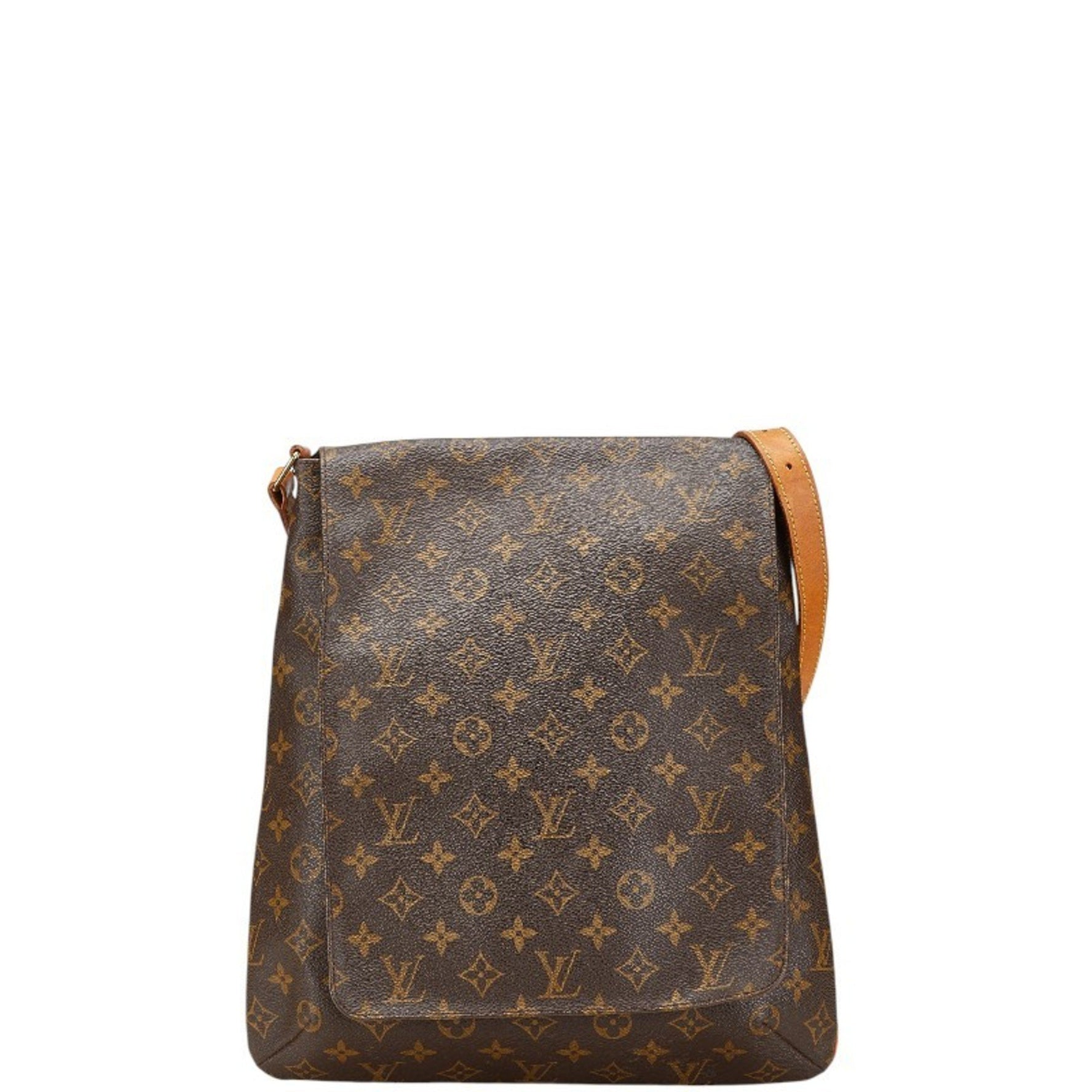 Louis Vuitton Monogram Musette Salsa Long Shoulder Bag PVC Leather