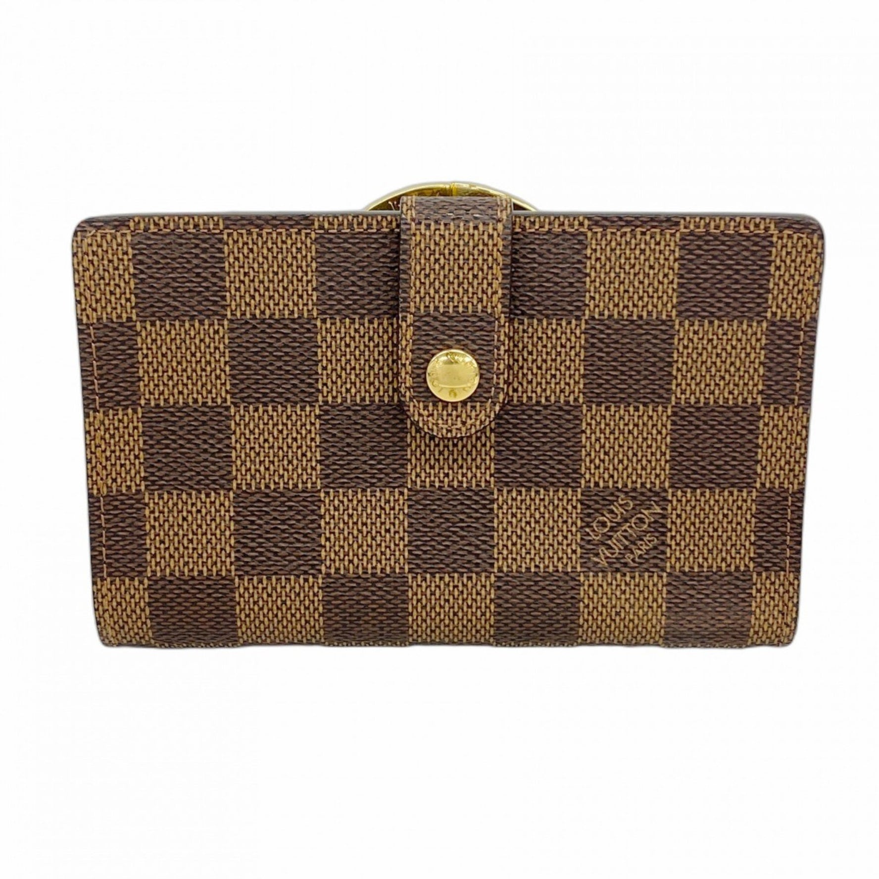 Louis Vuitton Damier Porte Monnaie Bi-fold Viennois Wallet