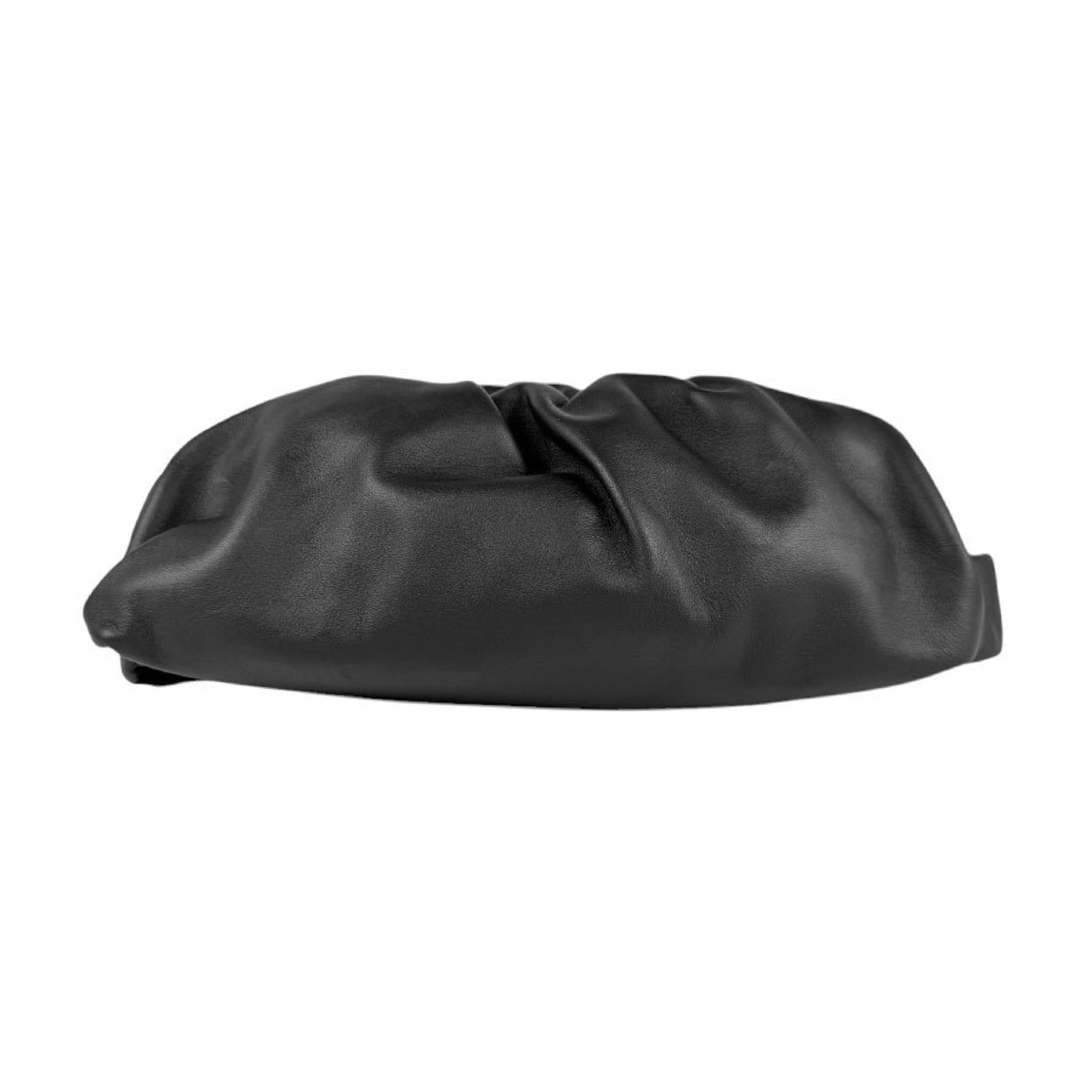 Bottega Veneta Body Bag Belt The Pouch Leather Black Gold Men's n1155