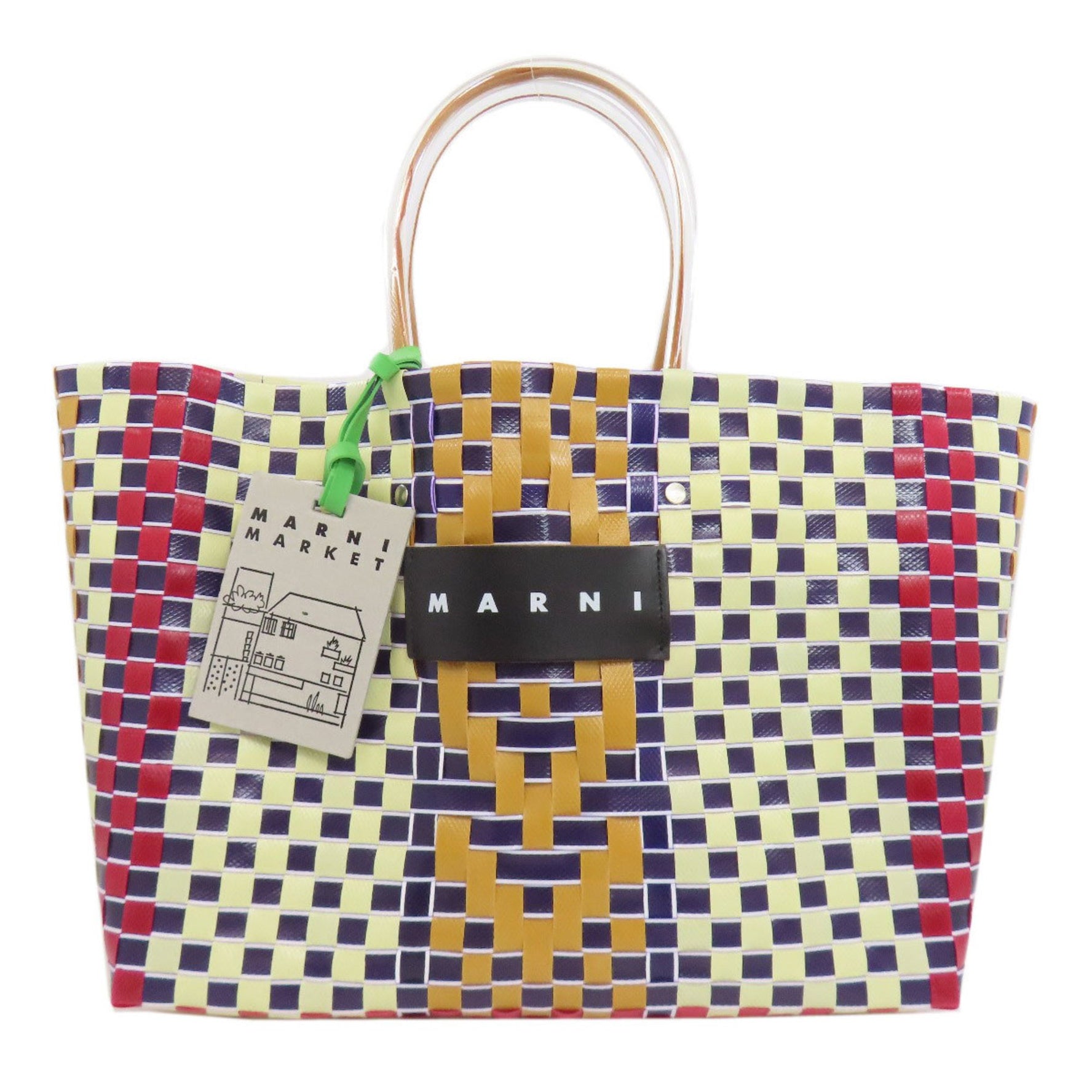 Marni Market Bag Tote Polypropylene