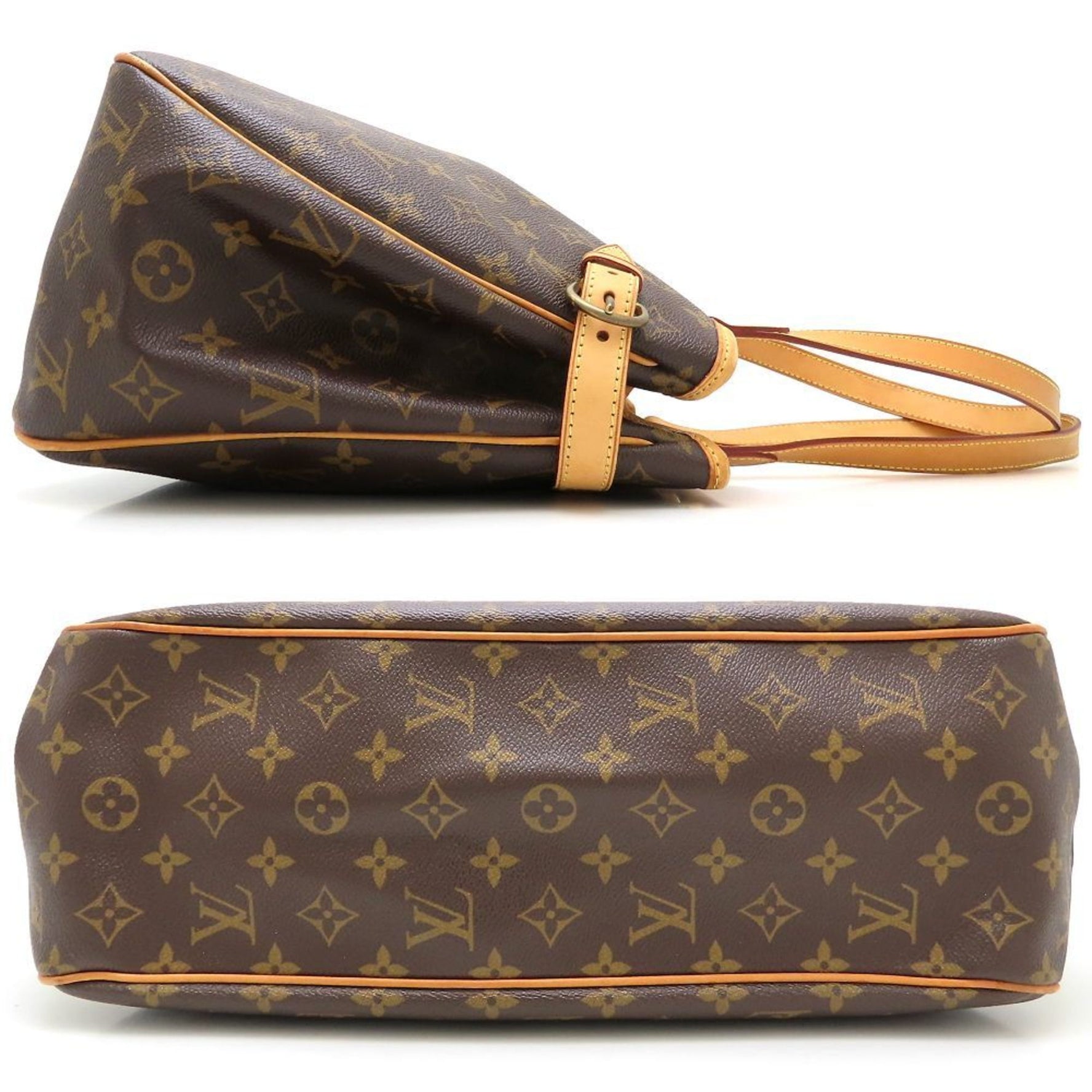 LOUIS VUITTON Louis Vuitton Monogram Batignolles Horizontal Shoulder Bag M51154 Brown