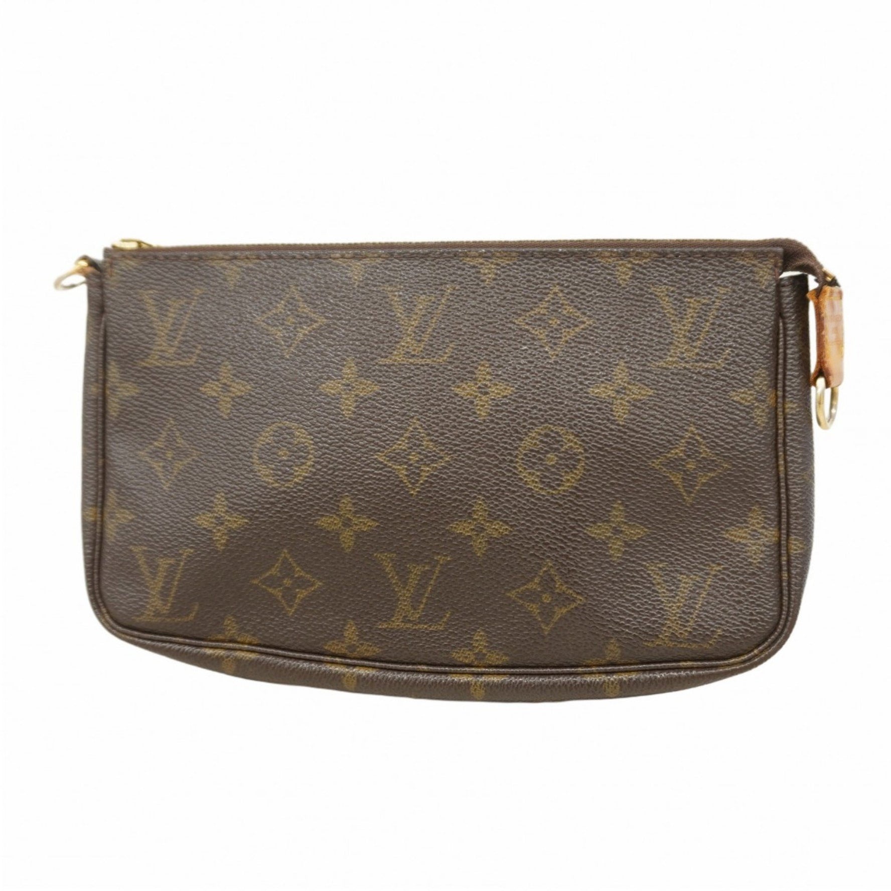Louis Vuitton Monogram Pochette Accessoires M51980 Brown Women's Pouch