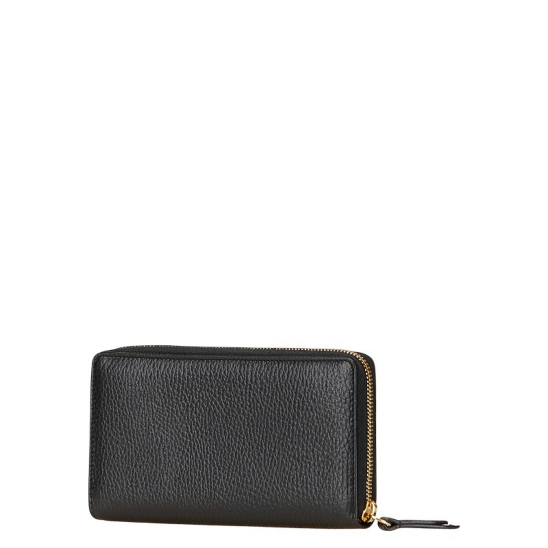 Gucci GG Marmont Zip-Around Long Wallet Leather