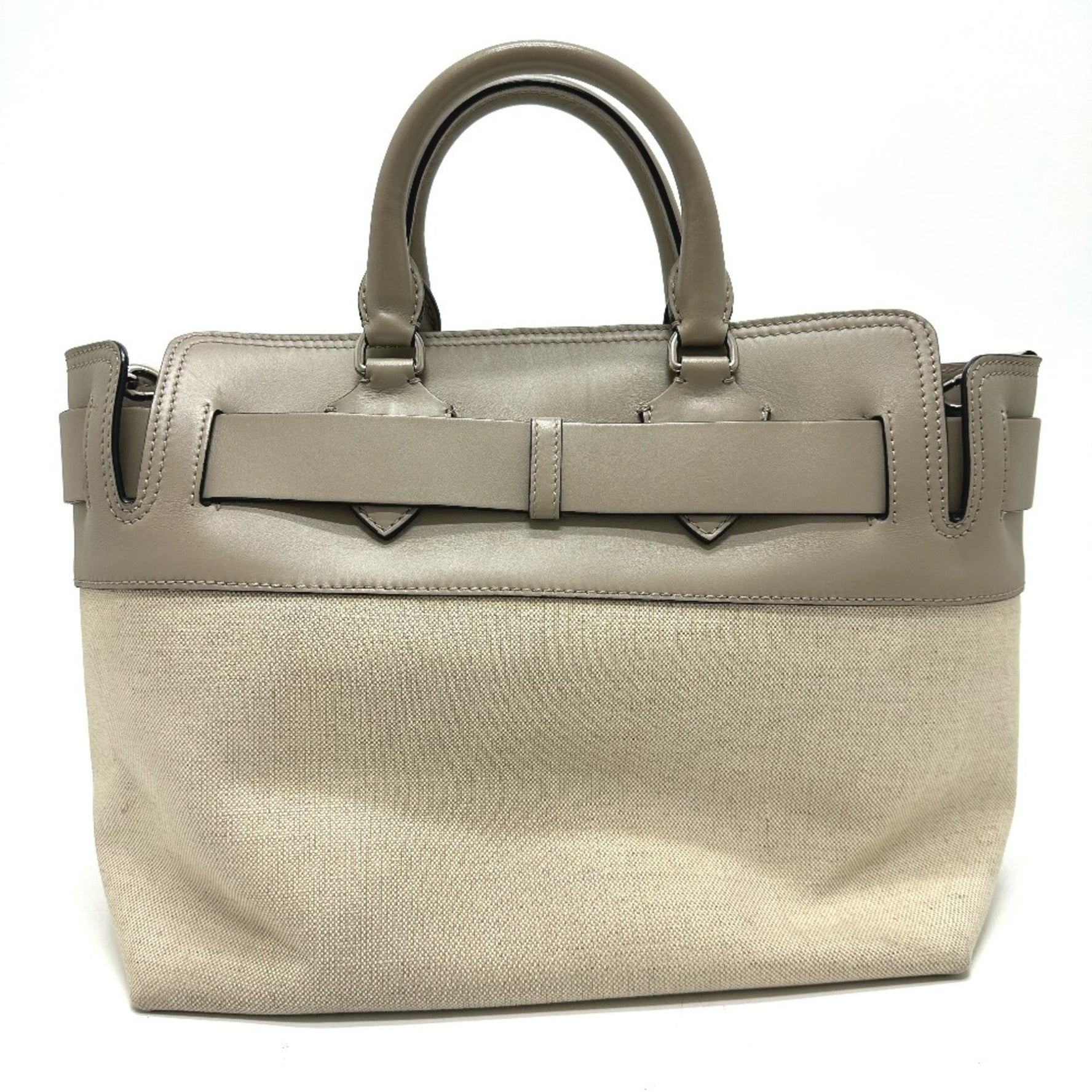 Burberry 2WAY bag Hand Bag Beige