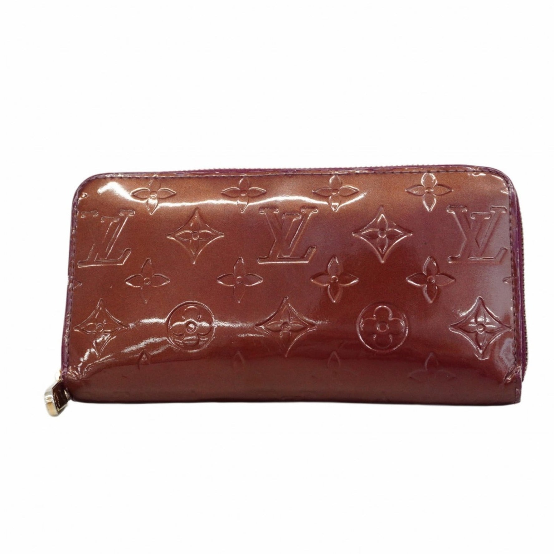 Louis Vuitton Vernis Zippy Wallet Violette Long