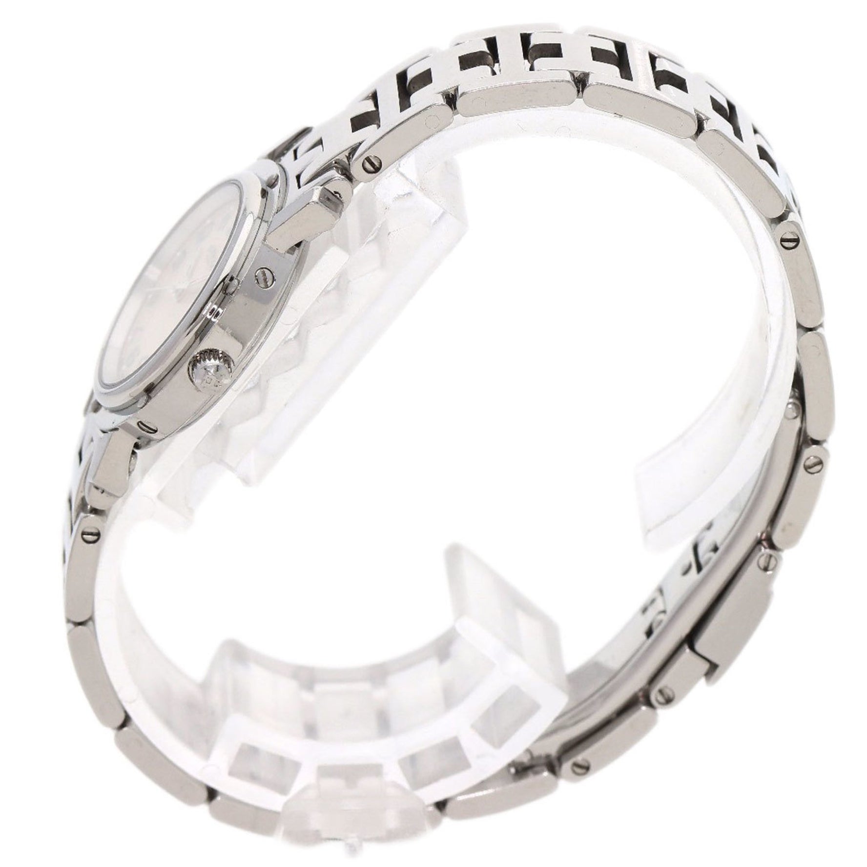 Hermès Clipper Nakre New Buckle Watch Stainless Steel/SS HERMES