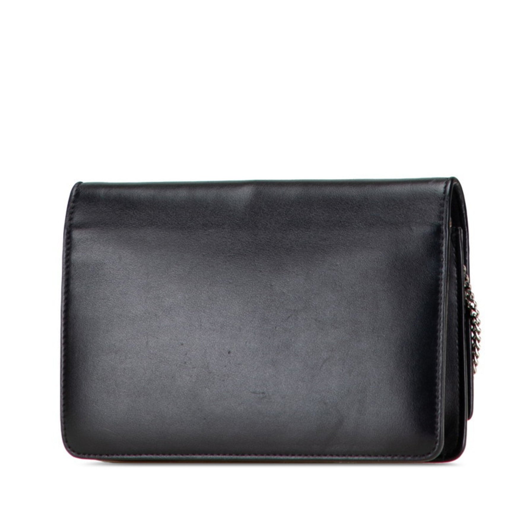 Fendi Monster Hypnotize Chain Wallet Bag/Shoulder Bag Leather