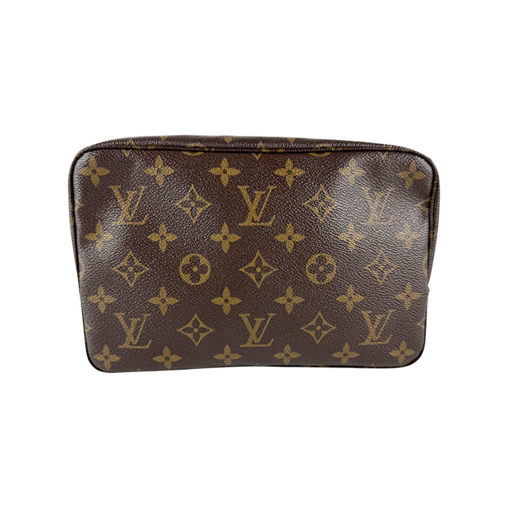 Louis Vuitton Second Bag Monogram True Toilet Canvas Brown Men's