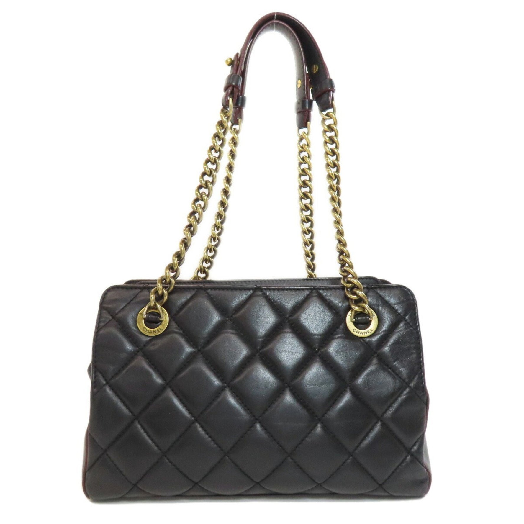 Chanel Chain Bag Matelasse Shoulder Lambskin