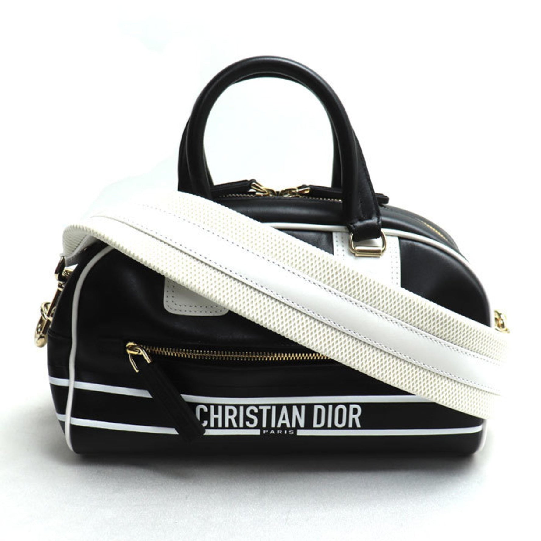Christian Dior DIOR Vibe Small Bag Shoulder Black White