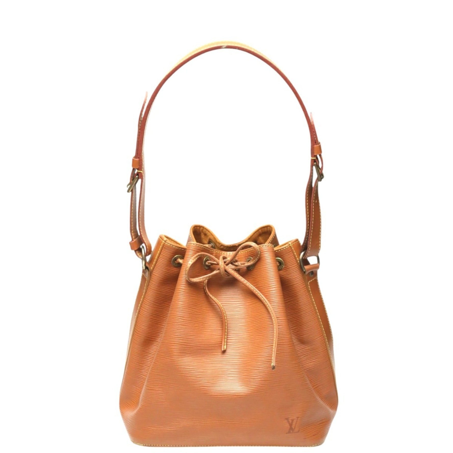 Louis Vuitton LOUIS VUITTON Shoulder Bag Epi Petit Noe Leather M44108 Zipangu Gold LV