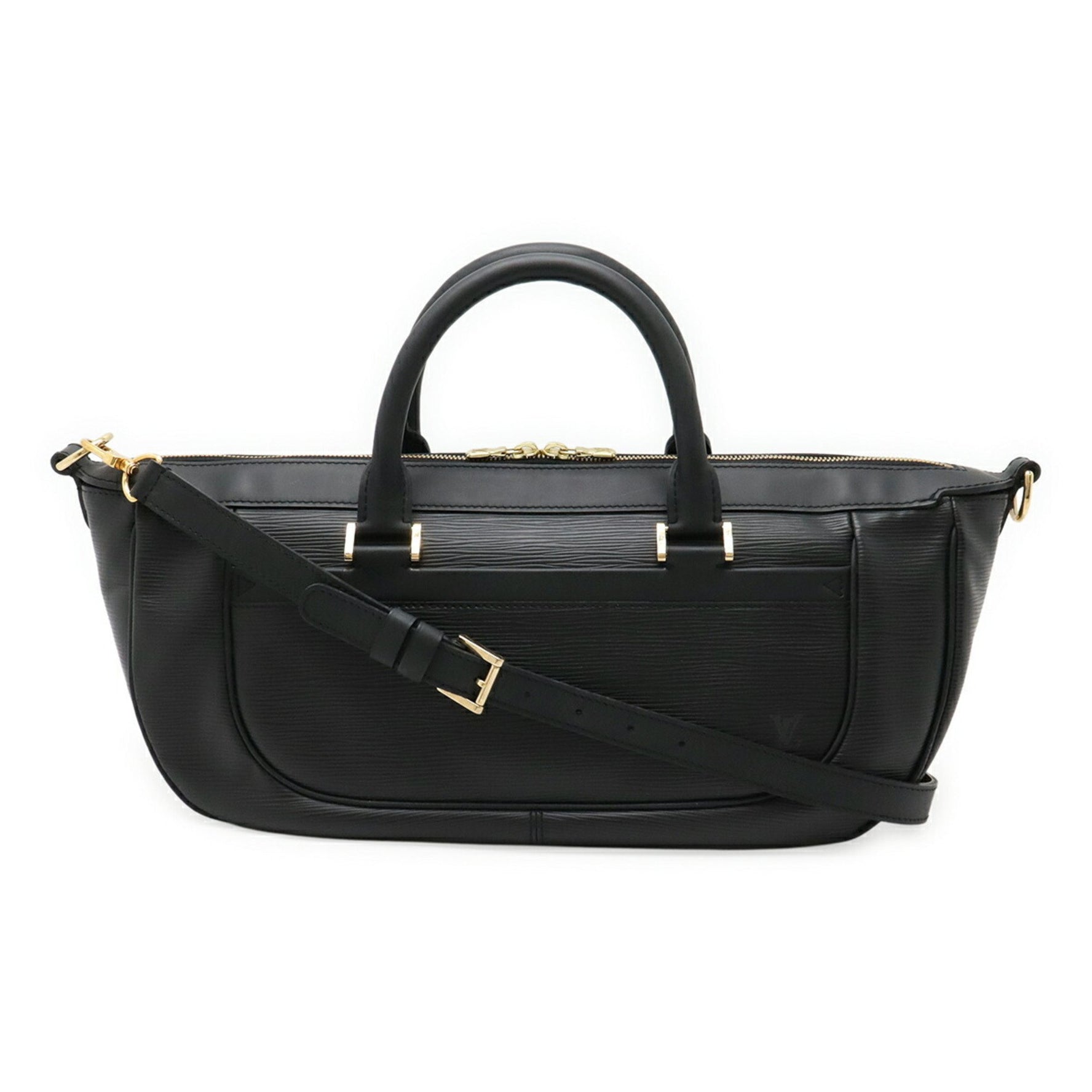 Louis Vuitton Epi Danura MM Handbag/Shoulder Bag, Noir, Black
