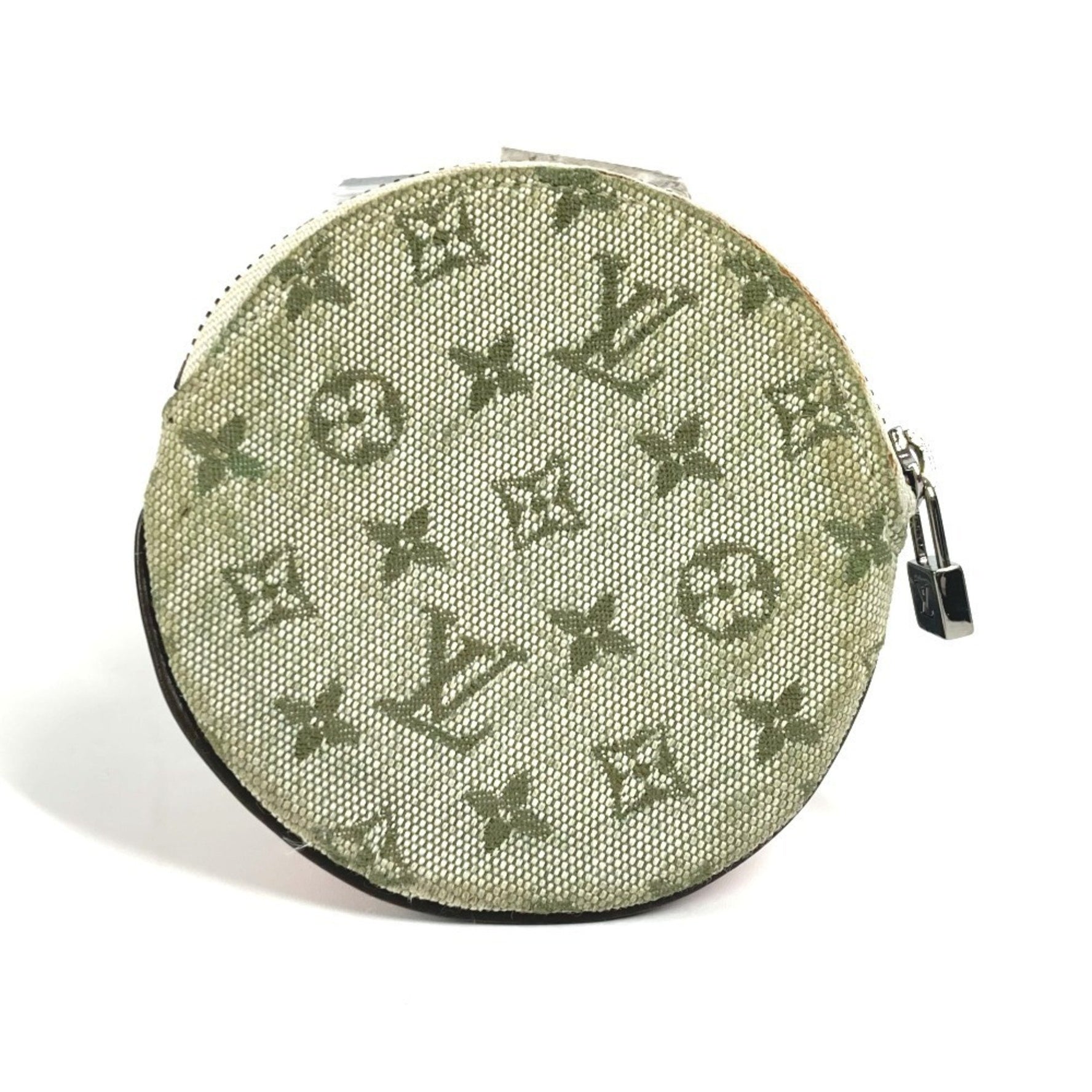 Louis Vuitton Monogram Mini Comte de Faye Portemonnay Long Round Wallet Coin Purse Butterfly Wallet/Coin Case Canvas Men's