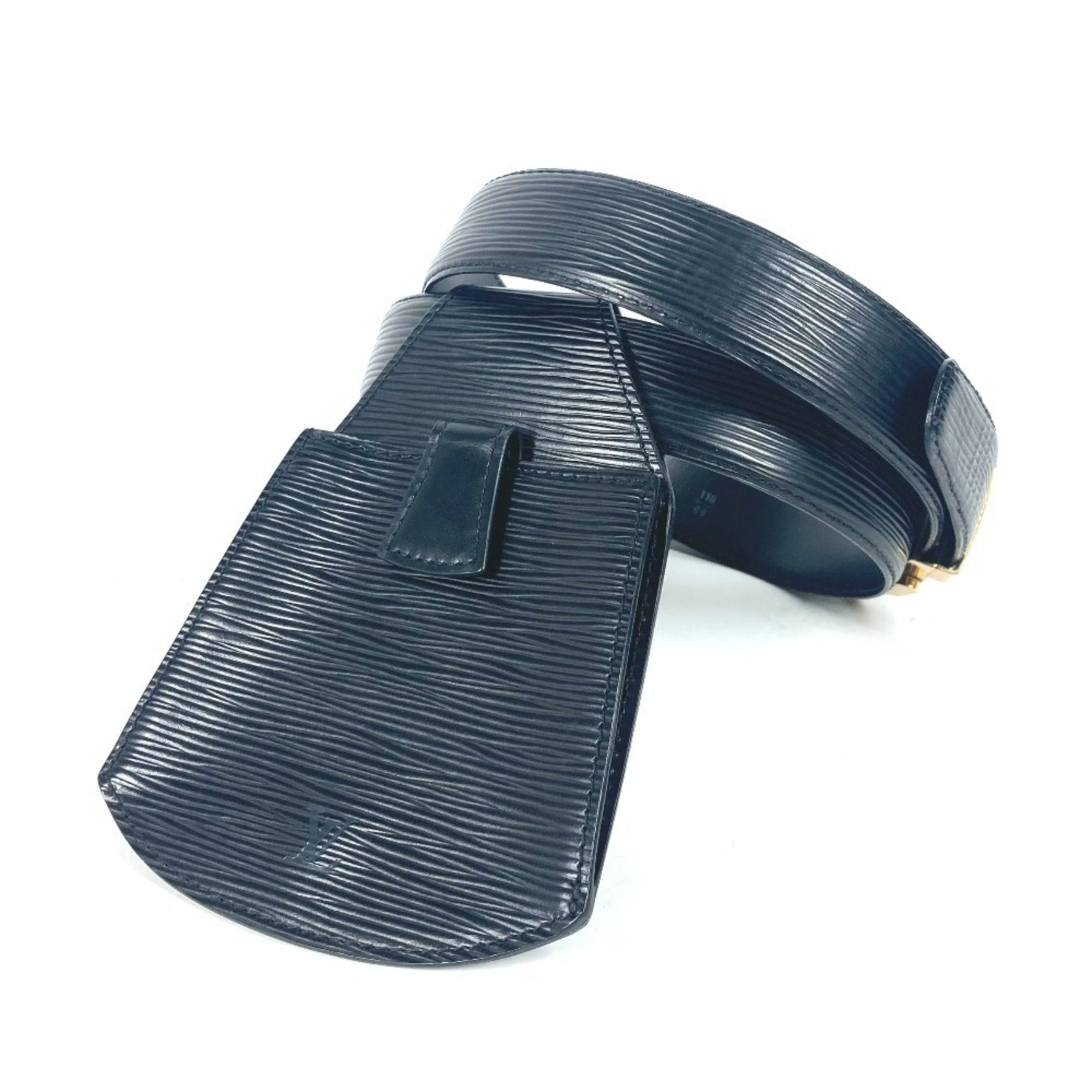 Louis Vuitton Epi Sherwood Belt Bag Waist Pouch Body Leather Men's Creel