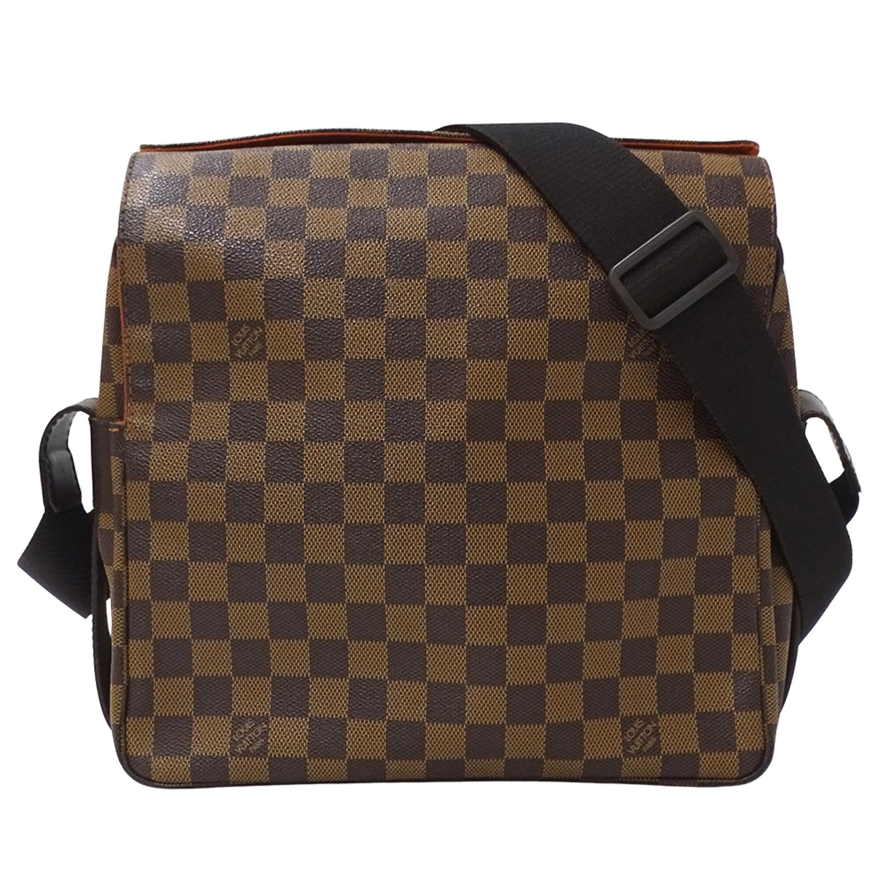 Louis Vuitton Damier Naviglio Shoulder Bag Brown, Crossbody