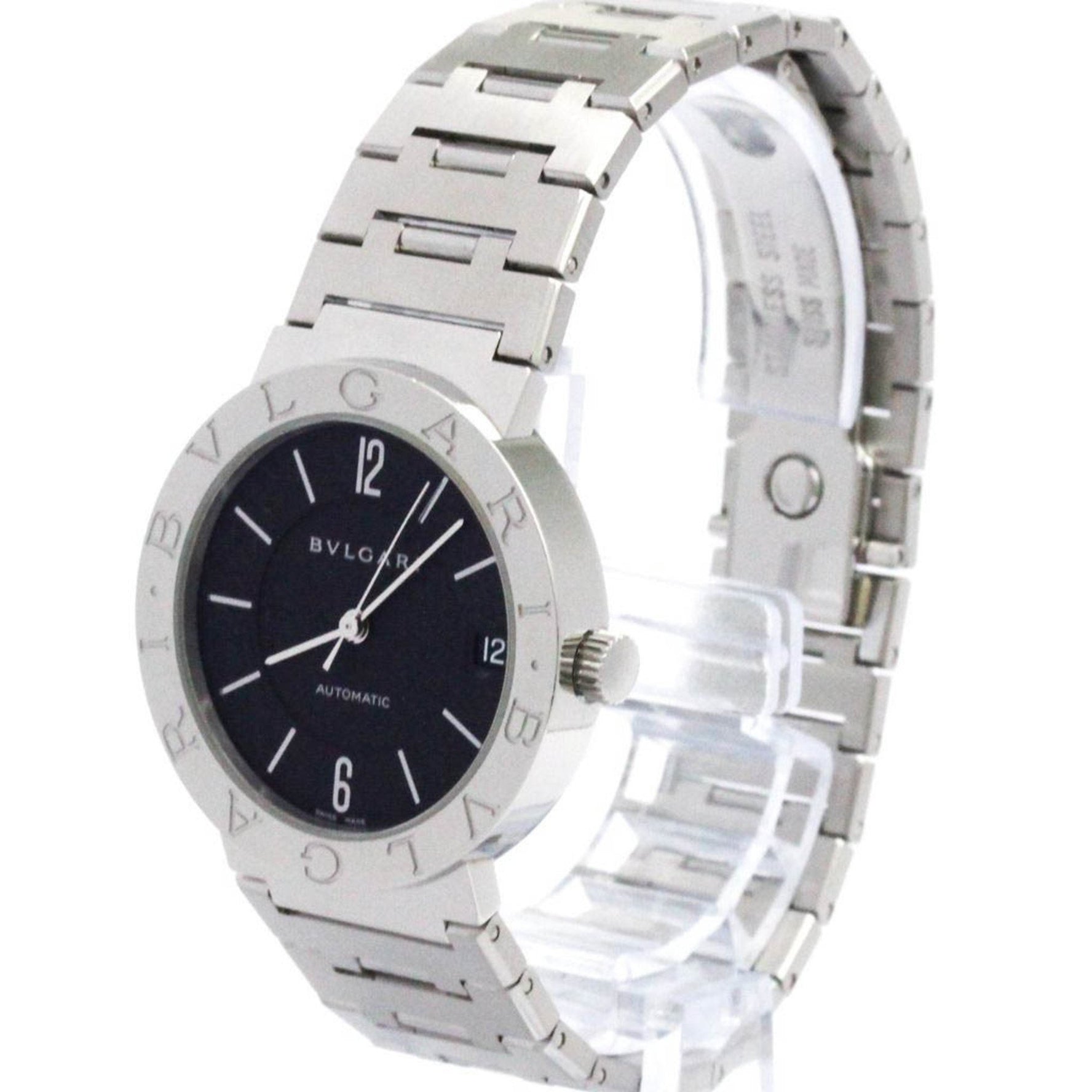 BVLGARI BVLGARI-BVLGARI Steel Automatic Watch AUTO Polished