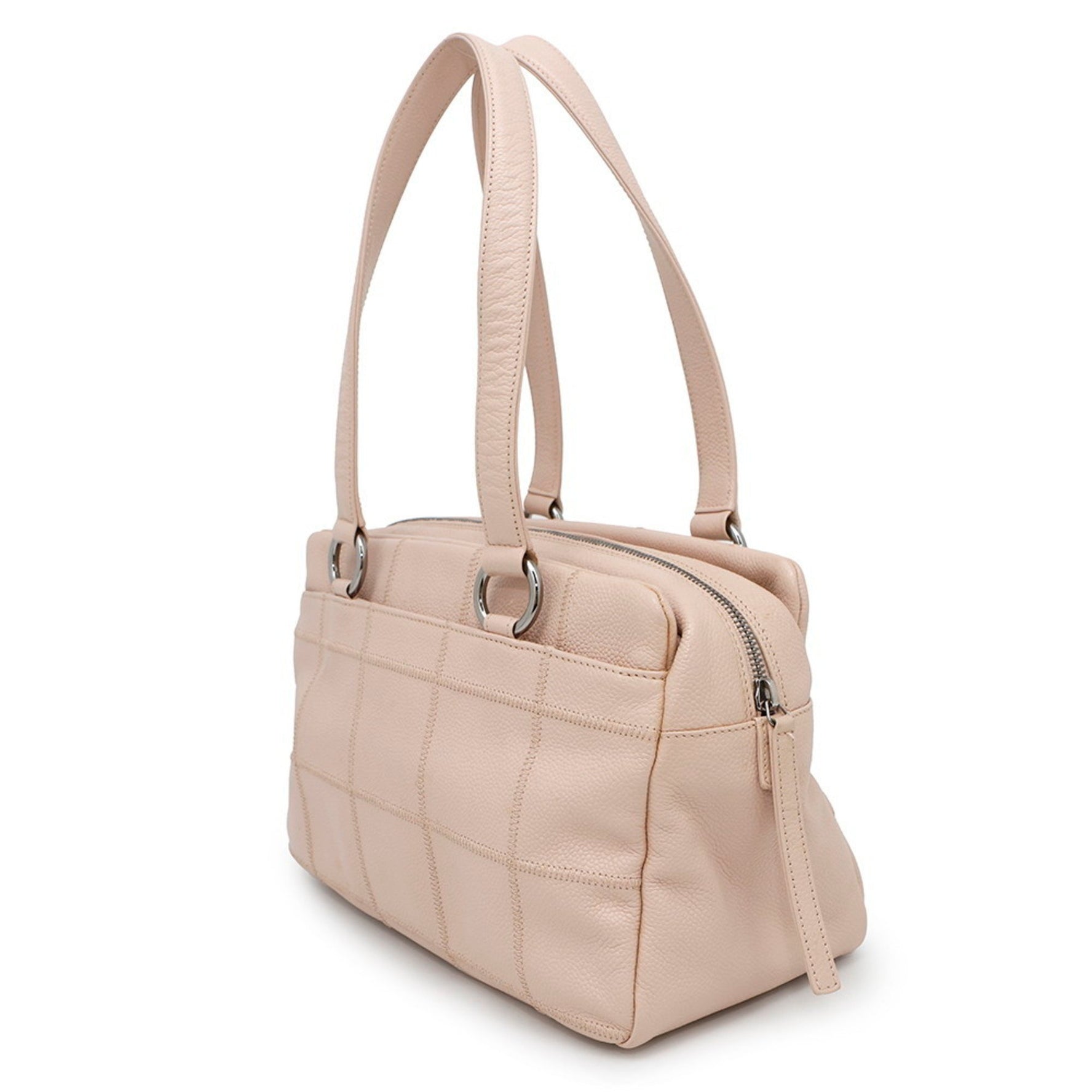 Chanel Chocolate Bar Leather Tote Bag, CHANEL Shoulder Bag