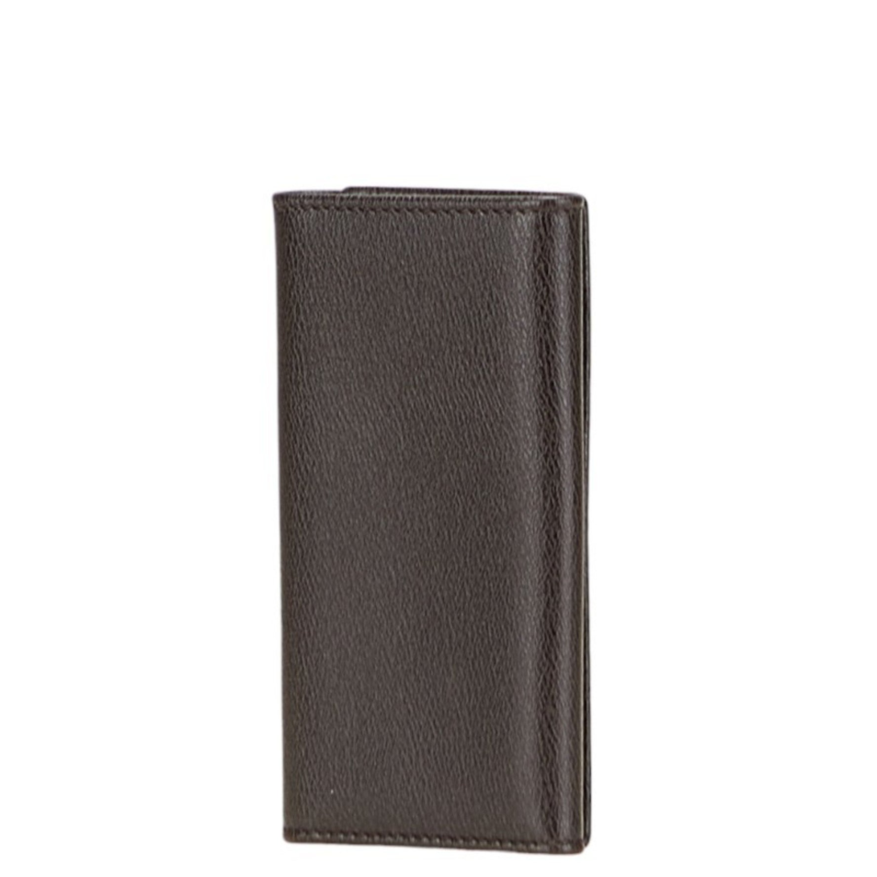 LOEWE Anagram Logo Key Case, Leather