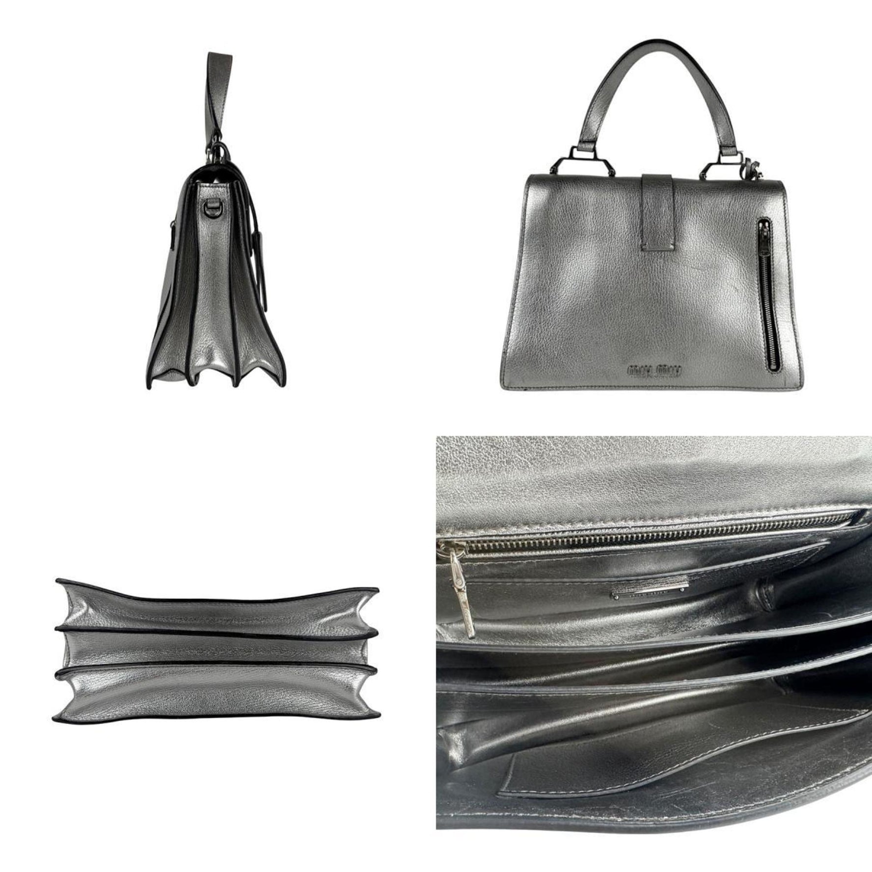 Miu Miu Miu handbag shoulder bag leather