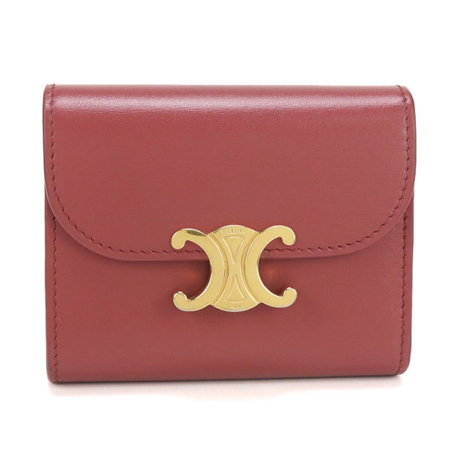 CELINE Triomphe Small Flap Wallet in