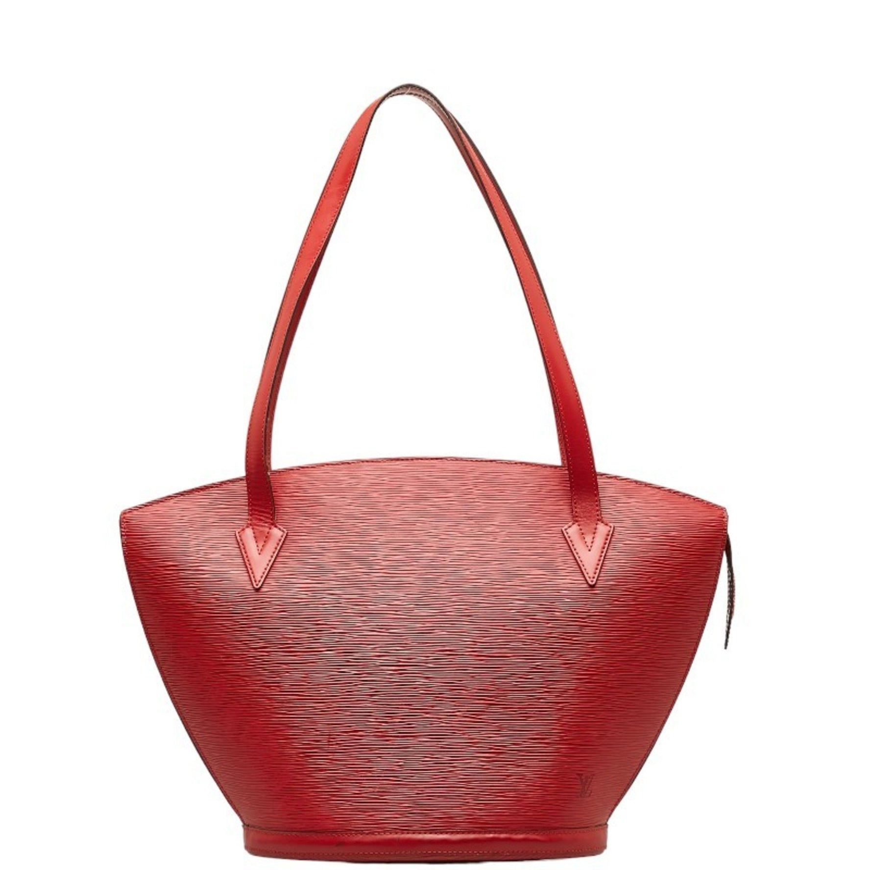 Louis Vuitton Epi Saint Jacques Shoulder Bag Tote M52267 Castilian Red Leather Women's LOUIS VUITTON